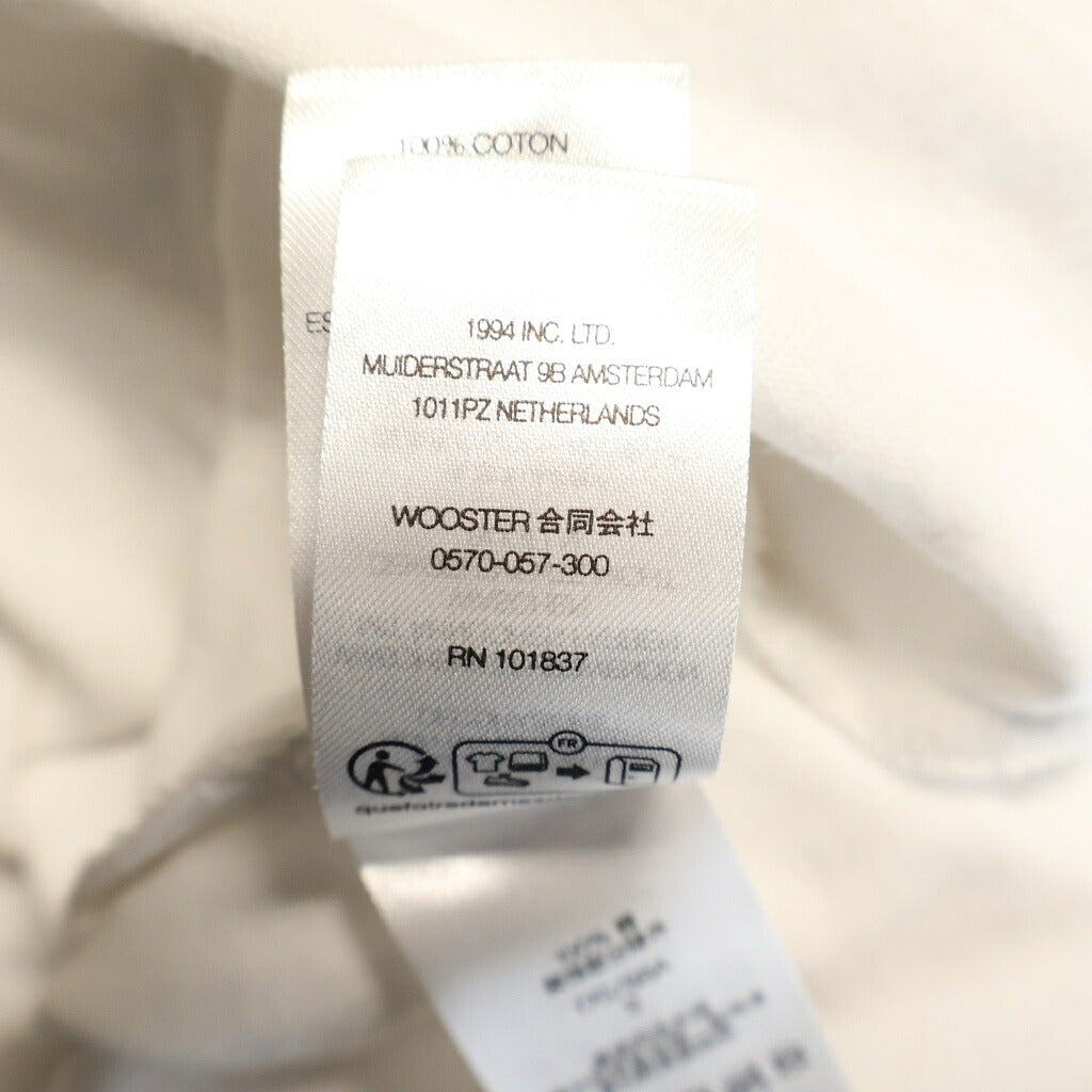 SUPREME(シュプリーム) 25SS Capital S/S Top キャピタル ロゴエンブロイダリー クルーネック半袖Tシャツ カットソー ホワイト