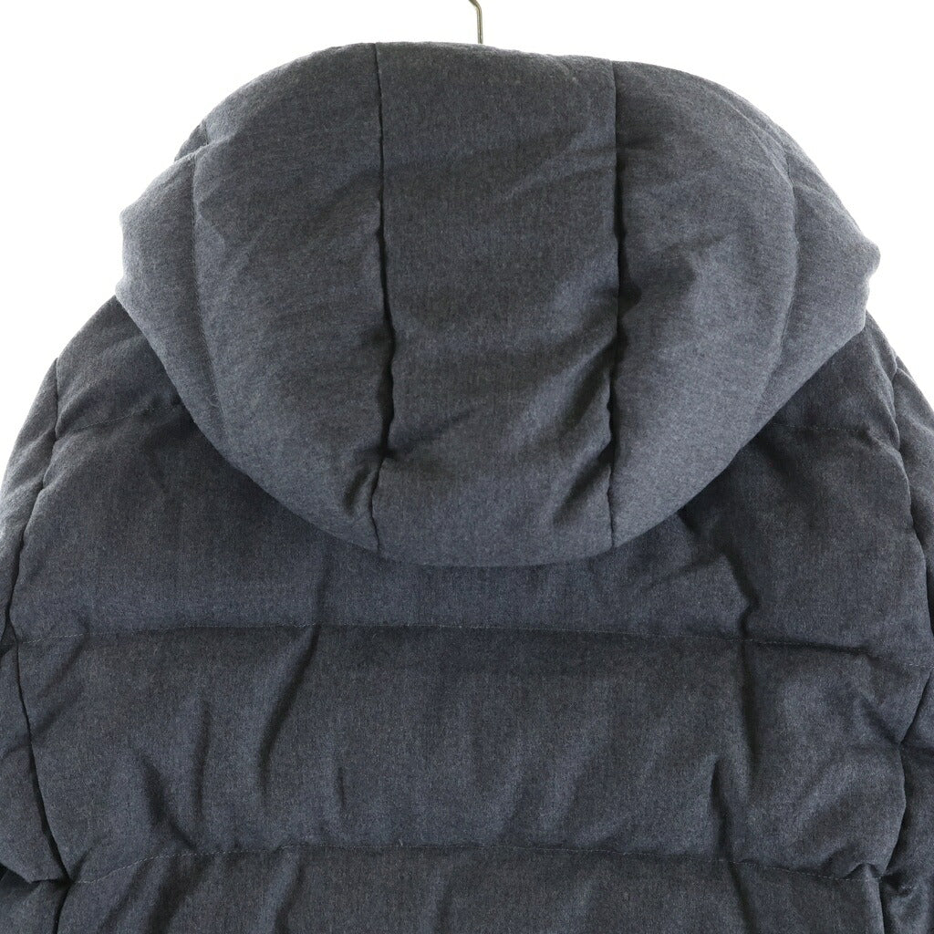 TATRAS(タトラス) 20AW AGORDO アゴルド ウール フーデッド ダウンジャケット グレー MTK20A4148