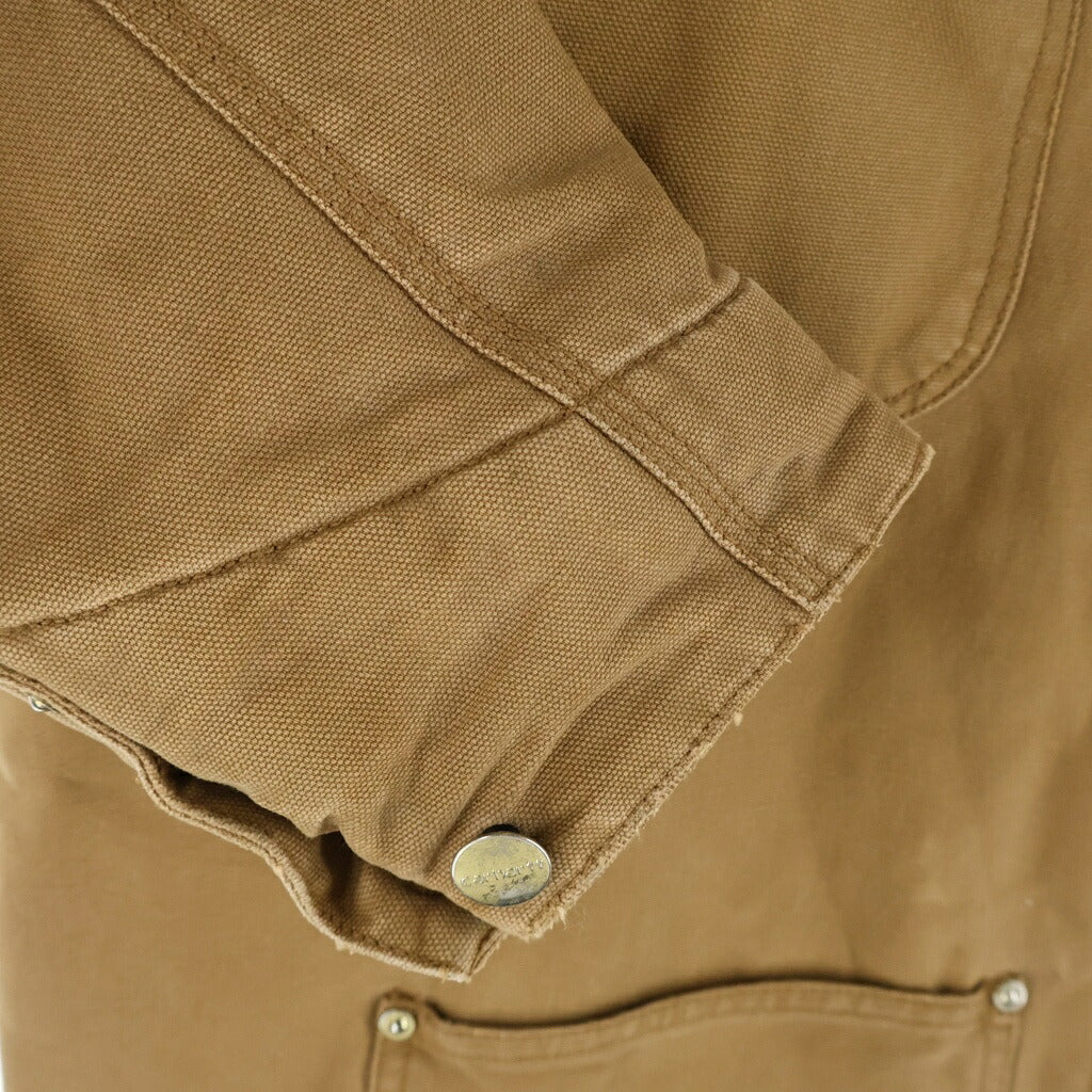 CARHARTT(カーハート) 80S-90S VINTAGE ミシガンチョアコート ダック地ジャケット カバーオール ブラウン