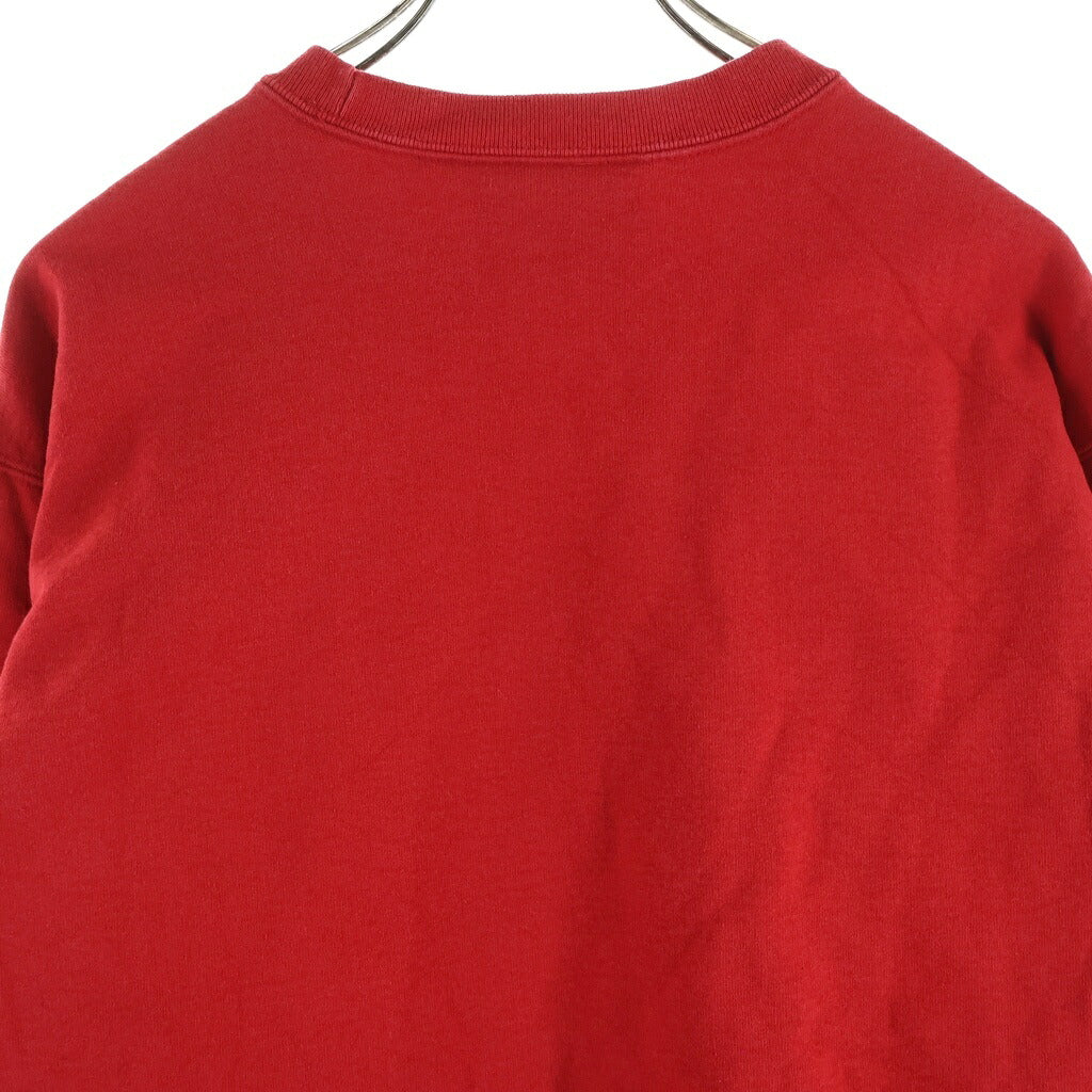 SUPREME(シュプリーム) 21AW ×WTAPS Crewneck ダブルタップス ロゴプリント クルーネックトレーナー レッド