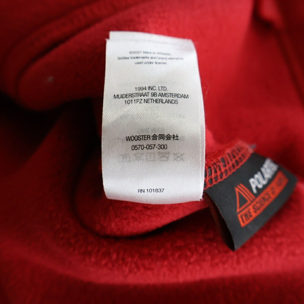SUPREME(シュプリーム) 21AW ×Skittles Polartec Jacket スキットルズ ポーラテック フリースジャケット レッド
