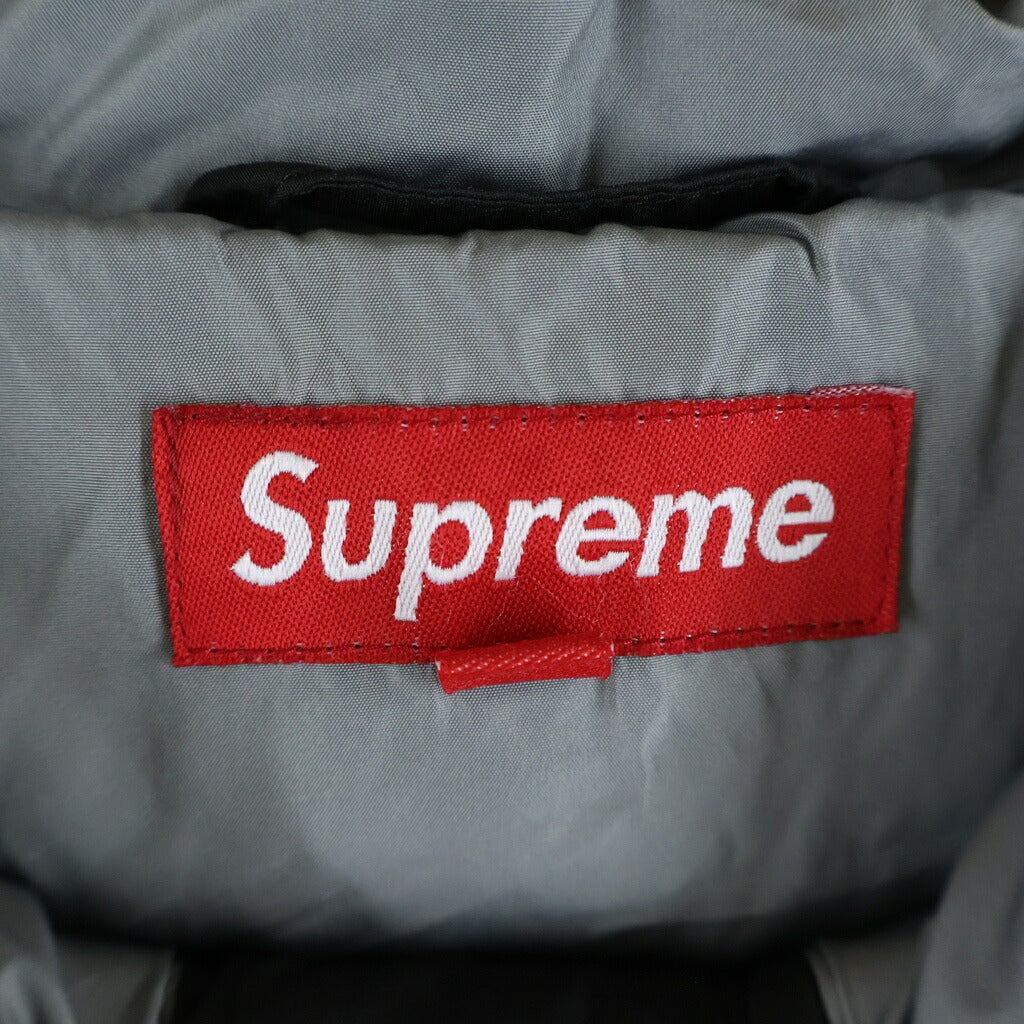 SUPREME(シュプリーム) 11AW Down Pullover Jacket プルオーバー フーデッドダウンジャケット ブラック