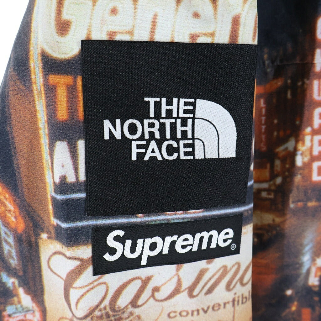 SUPREME(シュプリーム) 22AW×THE NORTH FACE Taped Seam Shell Jacket ザノースフェイス テープシーム 総柄 フーデッドシェルジャケット マルチ NP52207I