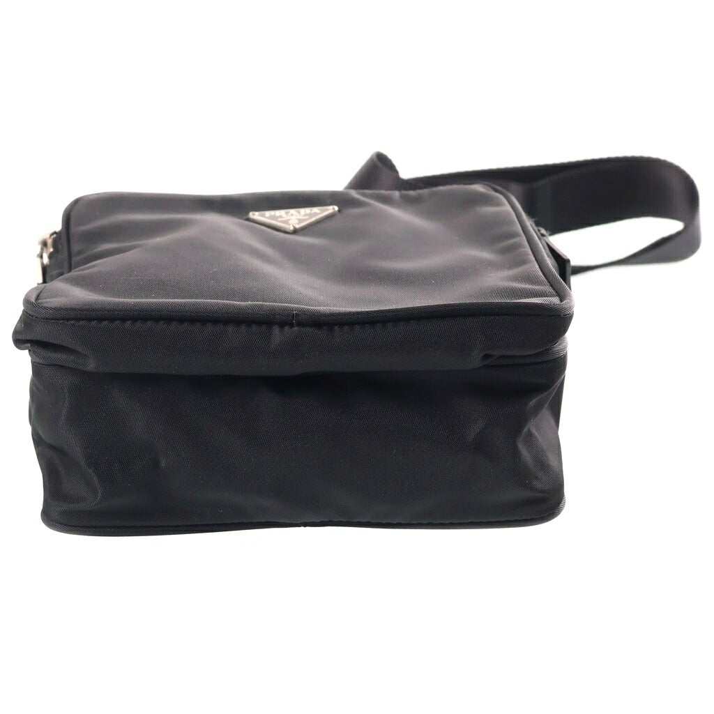 PRADA(プラダ) トライアングルロゴ ナイロン ショルダーバッグ ブラック BT0169