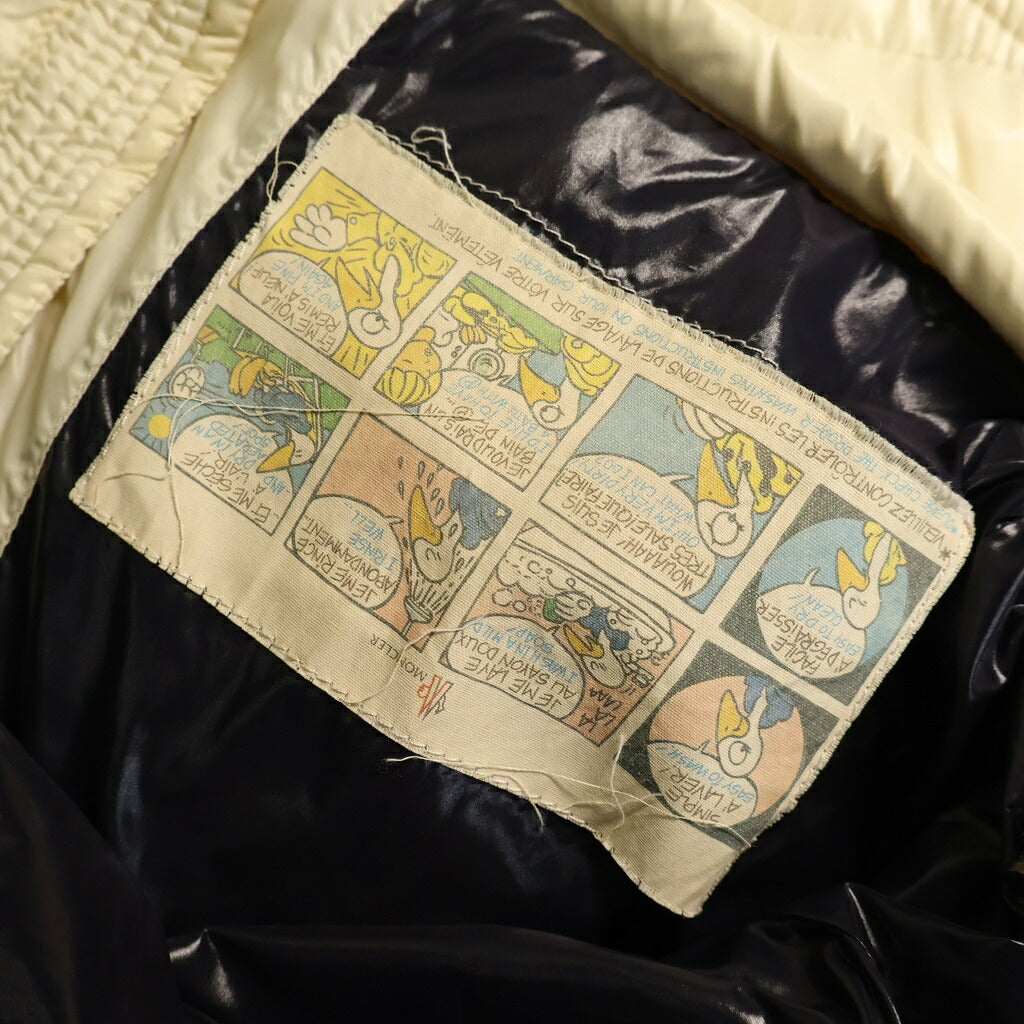 MONCLER(モンクレール) CHAMONIX シャモニー キルティング ダウンジャケット アイボリー 41328
