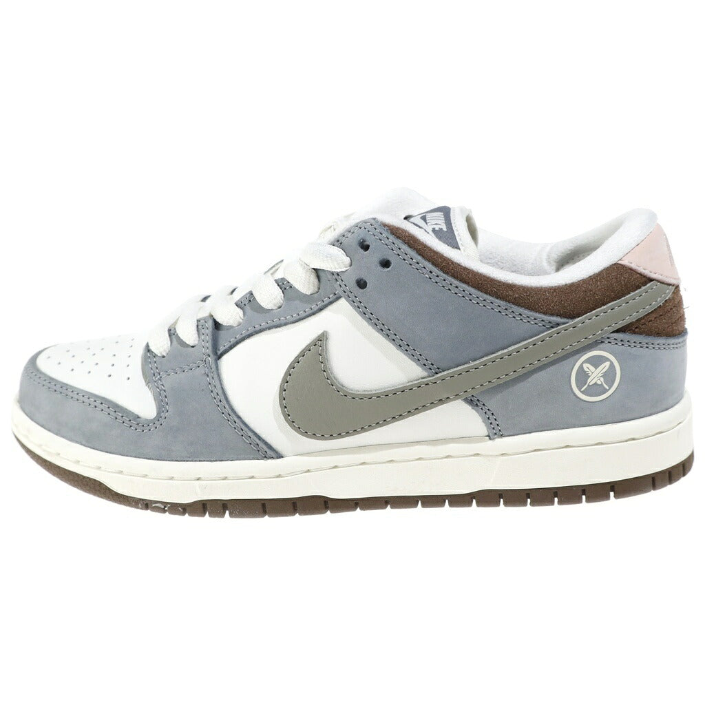 NIKE SB(ナイキエスビー) ×YUTO HORIGOME DUNK LOW PRO QS 堀米雄斗 ダンク プロ クイックストライク ローカットスニーカー ホワイト/グレー US7/25cm FQ1180-001