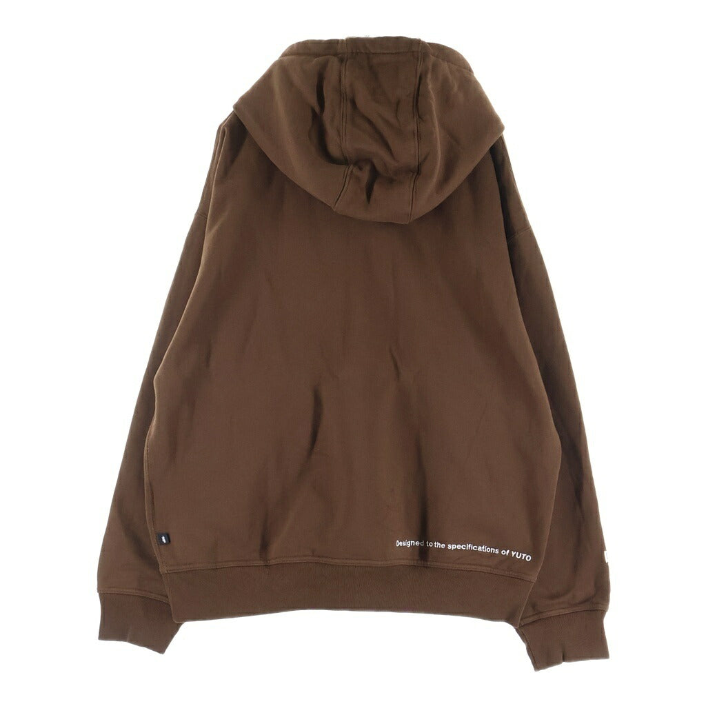 NIKE SB(ナイキエスビー) × YUTO HORIGOME SKATEBOARD FLEECE PULLOVER PARKA 堀米雄斗 スケートボード フリース フーデッド プルオーバー パーカー ブラウン FN0552-259
