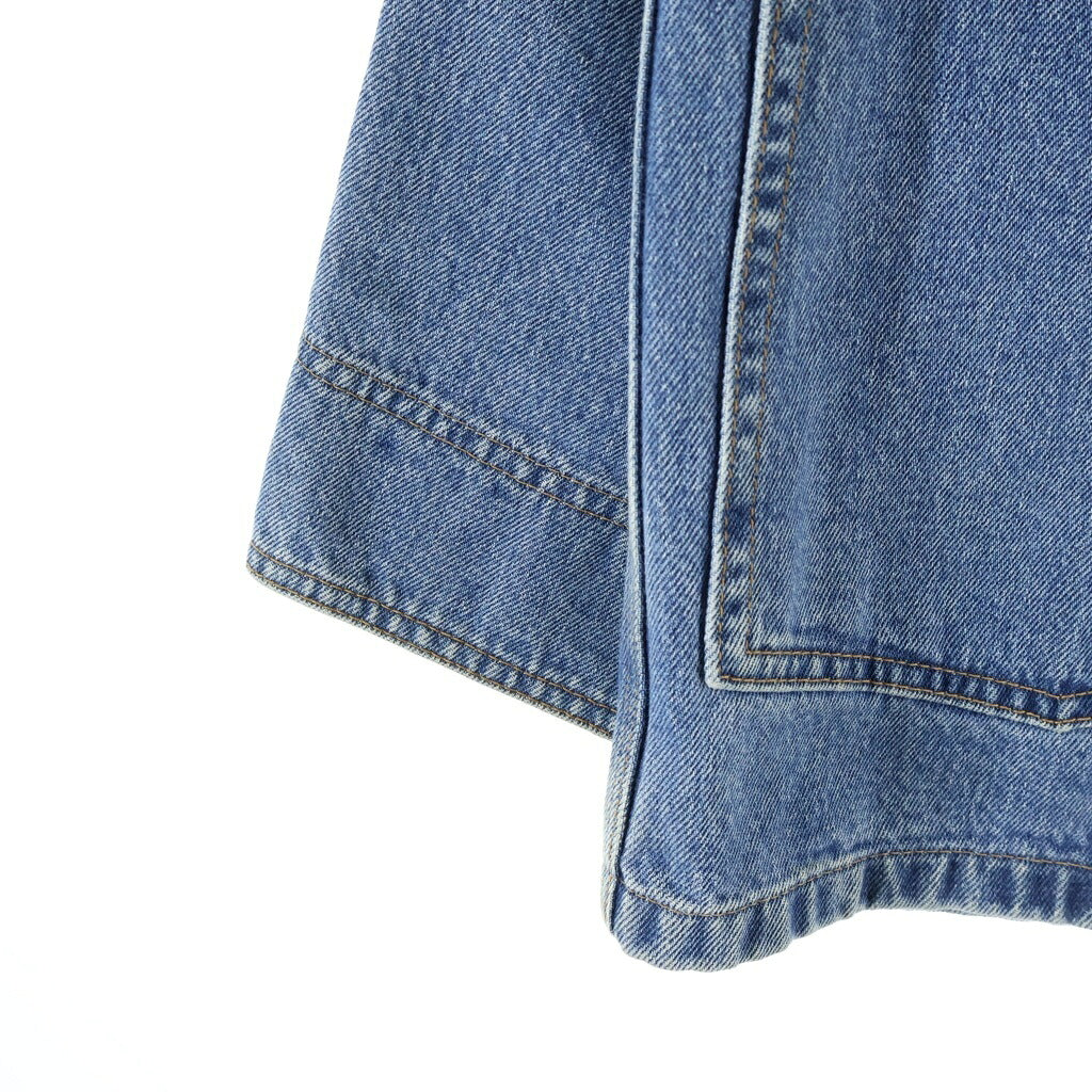 DAIRIKU(ダイリク) Biggie Non-Wash Cover All ビギー ノンウォッシュ ブリーチ デニムカバーオール ジャケット マルチ 19AW J-3