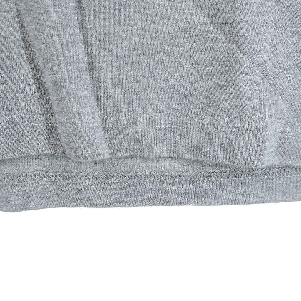VETEMENTS(ヴェトモン) Horizontal Cut Up Logo Tee カットアップロゴ クルーネック半袖Tシャツ カットソー グレー
