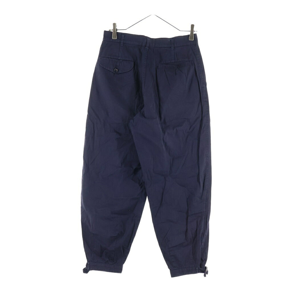 COMME des GARCONS HOMME PLUS(コムデギャルソンオムプリュス) 89SS AD1988 コットン ジップフライ ワークパンツ ネイビー PP-11063S