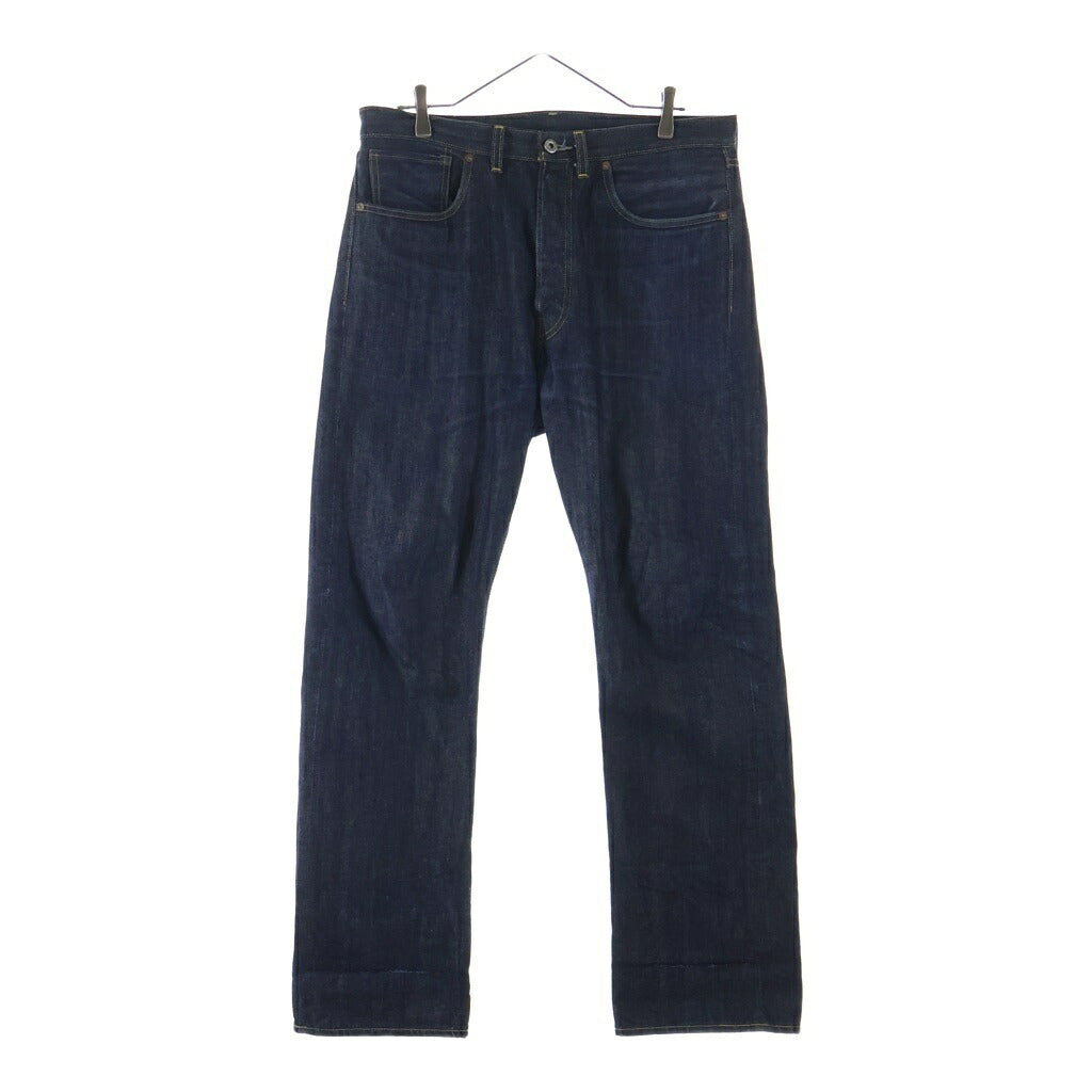 Levi's VINTAGE CLOTHING(リーバイス ビンテージ クロージング) S501XX 44年 大戦モデル復刻 ドーナツボタン 革パッチ ボタンフライ デニムパンツ インディゴ 44501-0072
