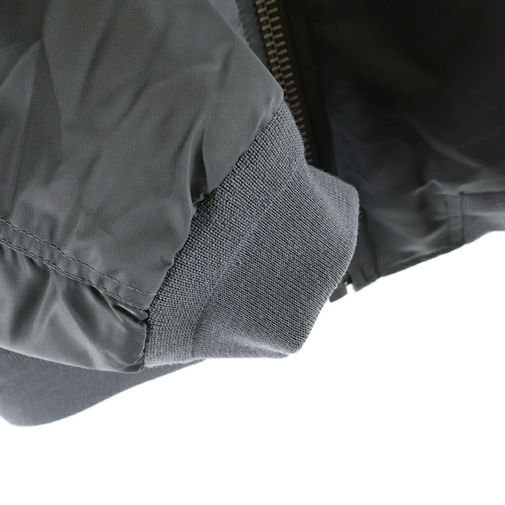 CELINE(セリーヌ) LOOSE BOMBER JACKET ルーズ バックロゴ ボンバージャケット グレー 2W426889O