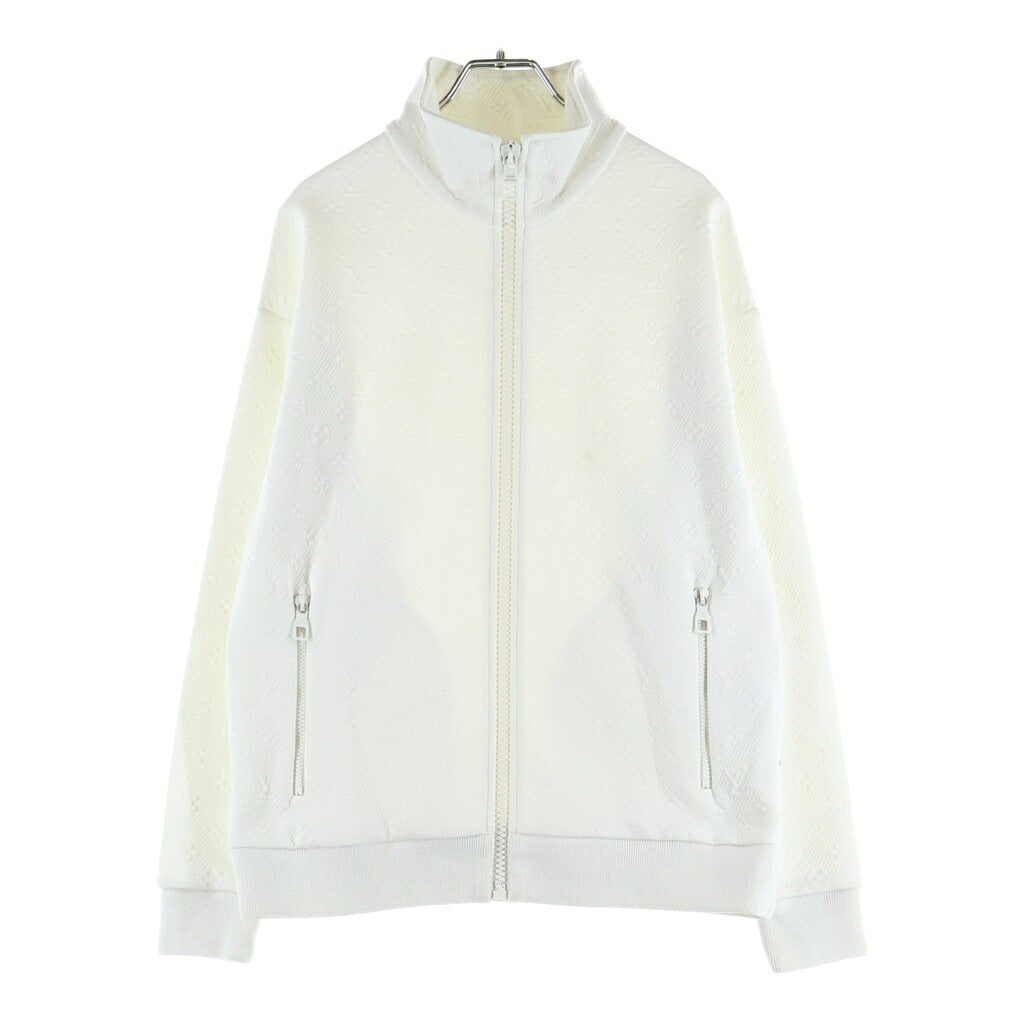 LOUIS VUITTON(ルイヴィトン) 23SS LVSE モノグラム フリース トラックジャケット ホワイト RM231Q XHM HJY45W