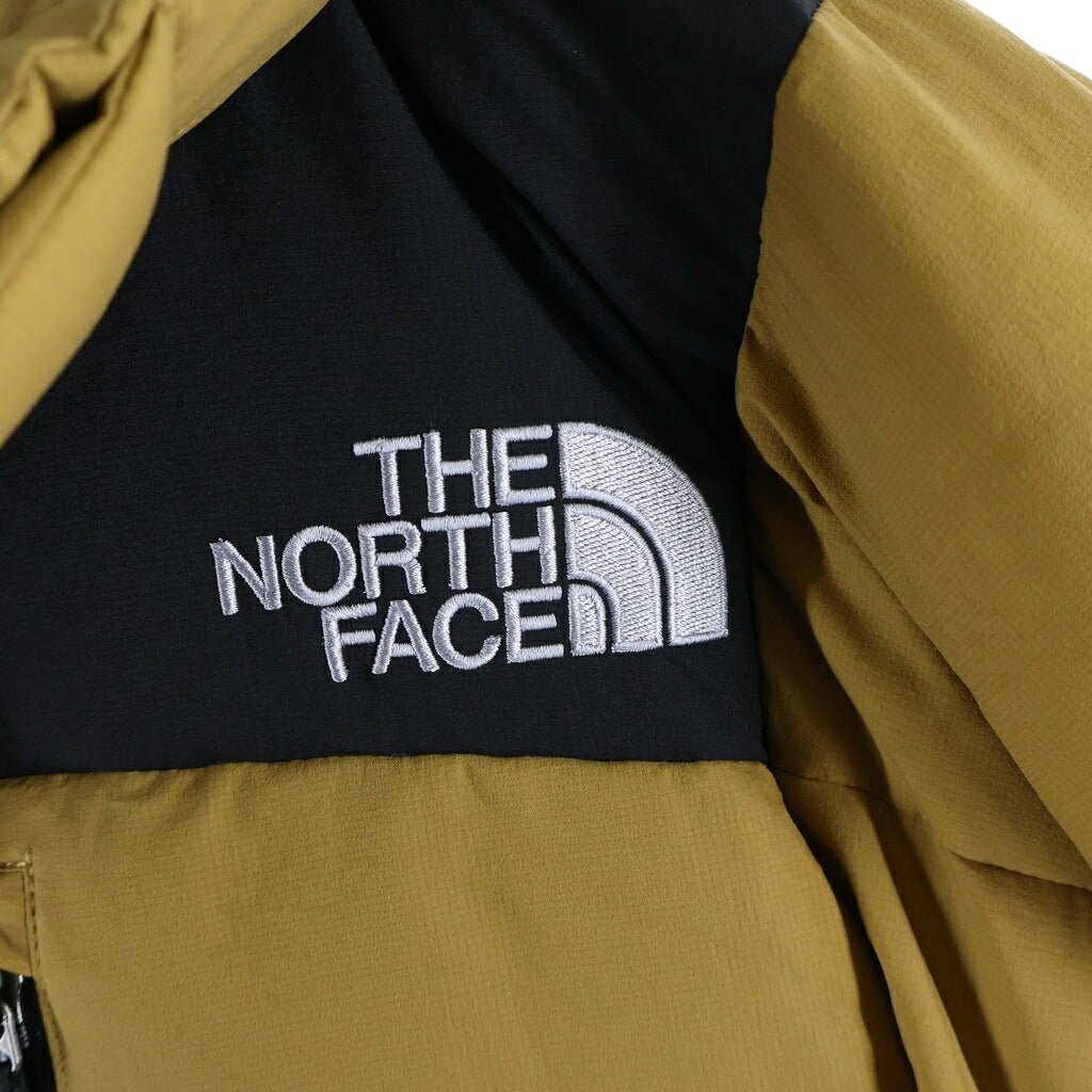 THE NORTH FACE(ザノースフェイス) BALTRO LIGHT JACKET バルトロ ライト フーデッドダウンジャケット ベージュ/ブラック ND91950