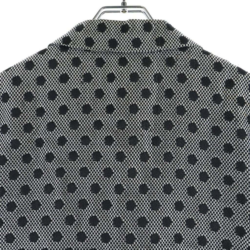 COMME des GARCONS HOMME PLUS(コムデギャルソンオムプリュス) 12AW AD2012 異素材切り替え ウール混 シングルテーラードジャケット マルチカラー PJ-J081