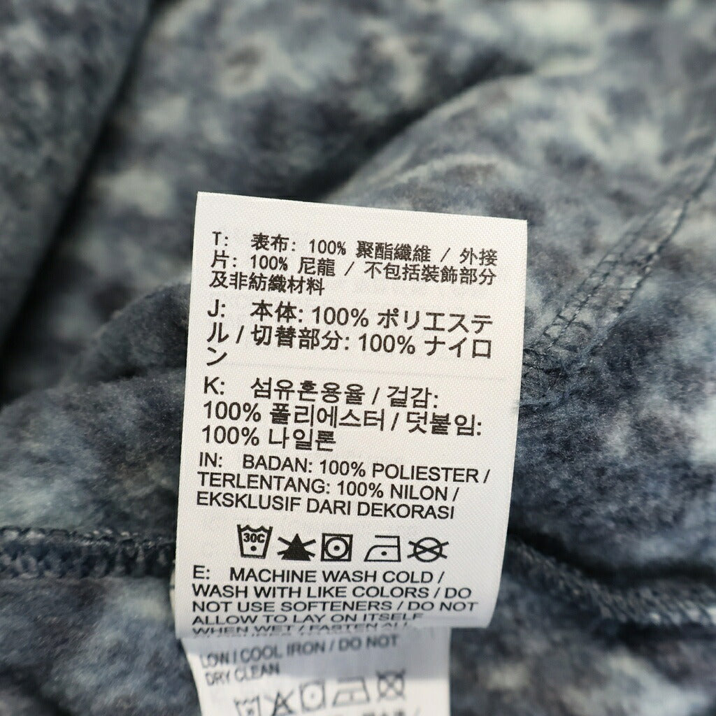 NIKE ACG(ナイキエーシージー) ×SUPREME FLEECE PULLOVER MINT SNAKESKIN シュプリーム スネークスキン フリース プルオーバーパーカー ブルー DN3256-382