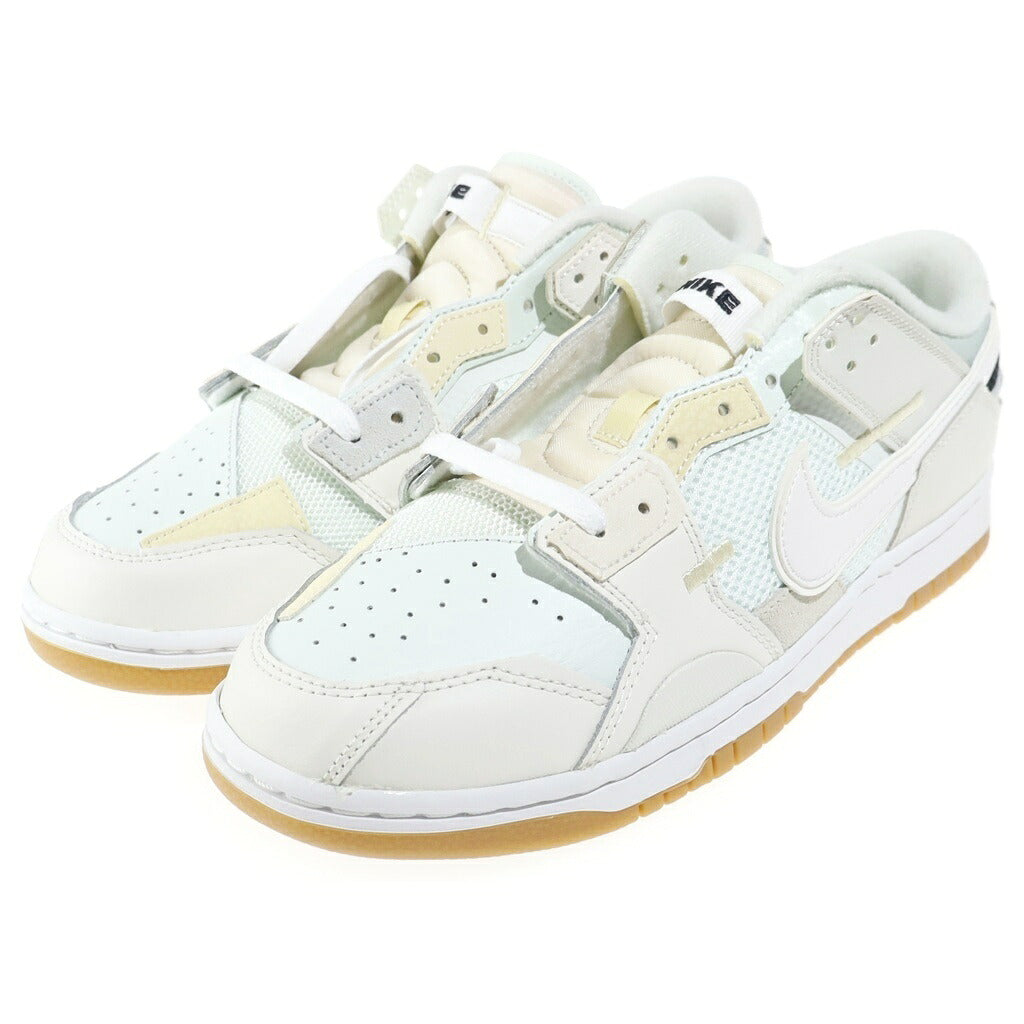 NIKE(ナイキ) DUNK LOW SCRAP SEA GLASS ダンク スクラップ シーグラス ローカットスニーカー ホワイト US9.5/27.5cm DB0500-100