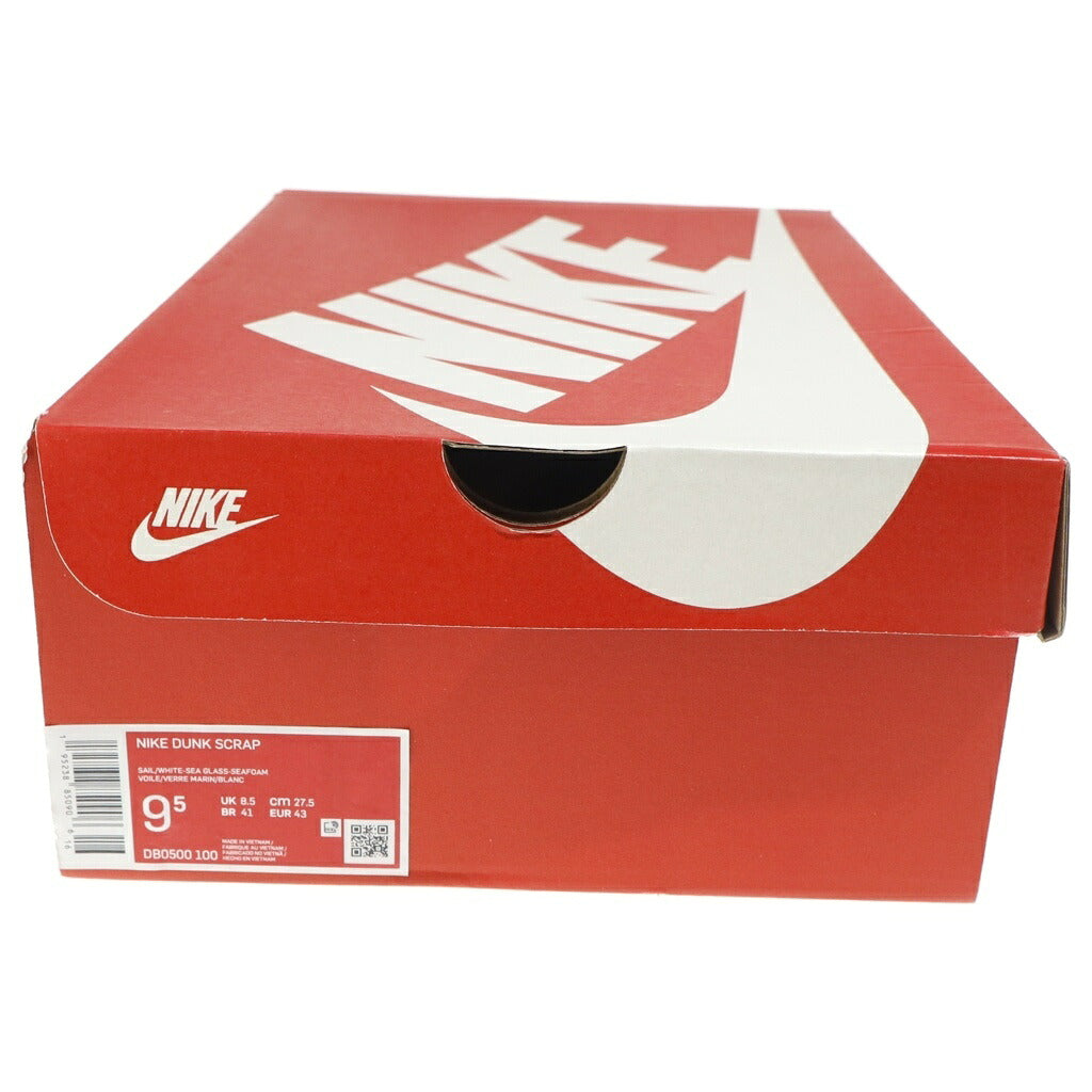 NIKE(ナイキ) DUNK LOW SCRAP SEA GLASS ダンク スクラップ シーグラス ローカットスニーカー ホワイト US9.5/27.5cm DB0500-100