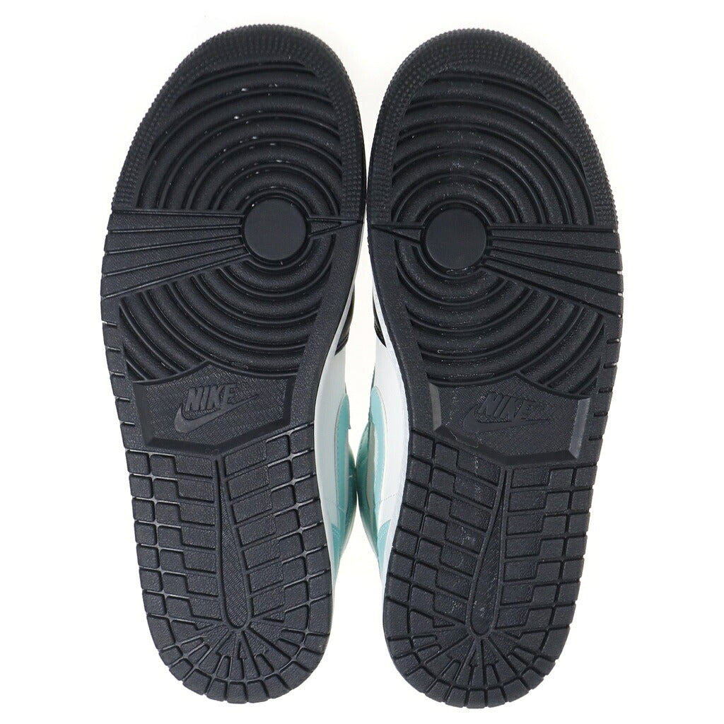 NIKE(ナイキ) AIR JORDAN 1 MID TROPICAL TWIST エアジョーダン トロピカル ツイスト ハイカットスニーカー ホワイト/ブラック/グリーン US9.5/27.5cm 554724-132