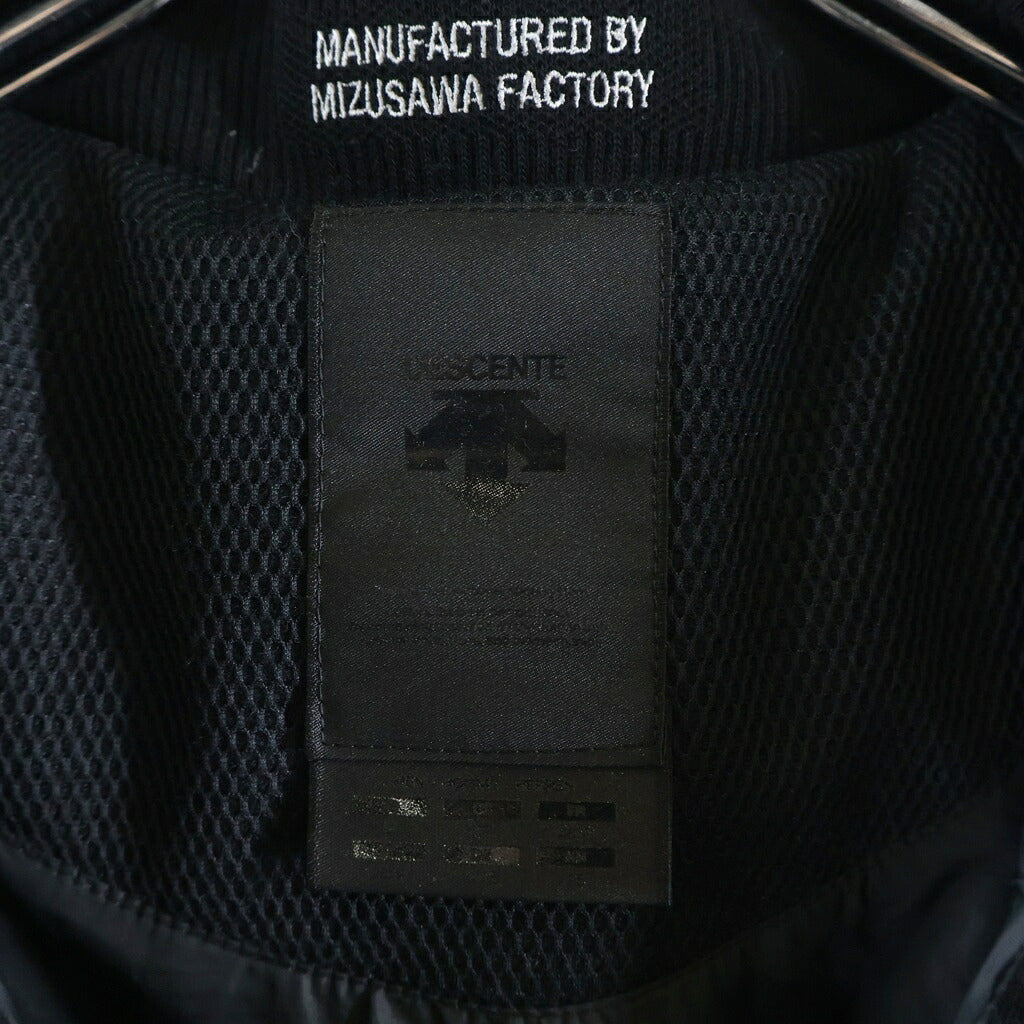 DESCENTE(デサント) MIZUSAWA DOWN JACKET 水沢ダウン オルテライン バーティカル ダウンジャケット コート ブラック DIA3573U