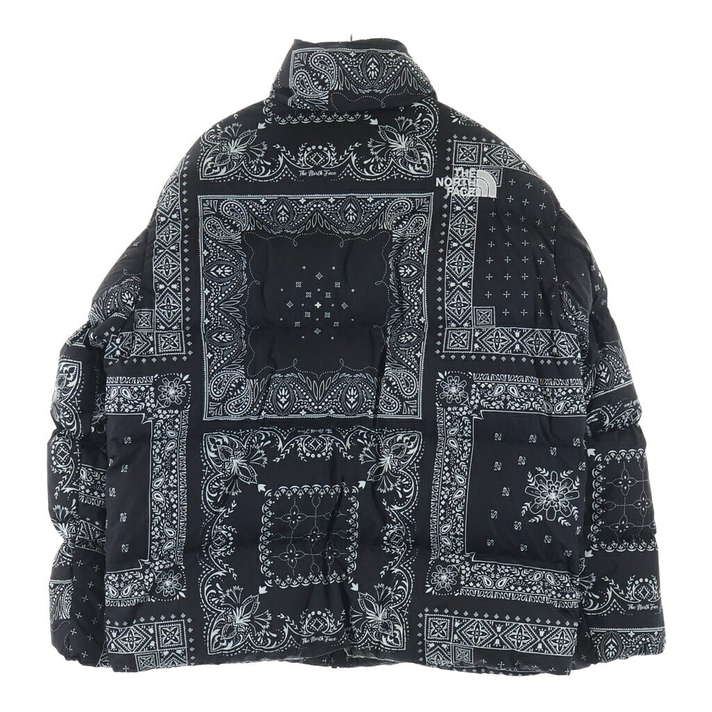 THE NORTH FACE(ザノースフェイス) NOVELTY LOFTY DOWN JACKET ノベルティ ロフティー バンダナ ダウンジャケット ブラック NJ1DM76A