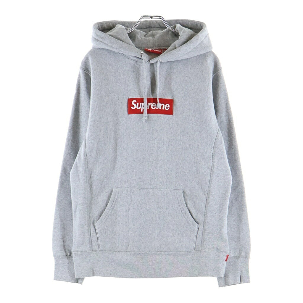 SUPREME(シュプリーム) 16AW Box Logo Hooded Sweatshirt ボックスロゴ プルオーバースウェットパーカー フーディー グレー