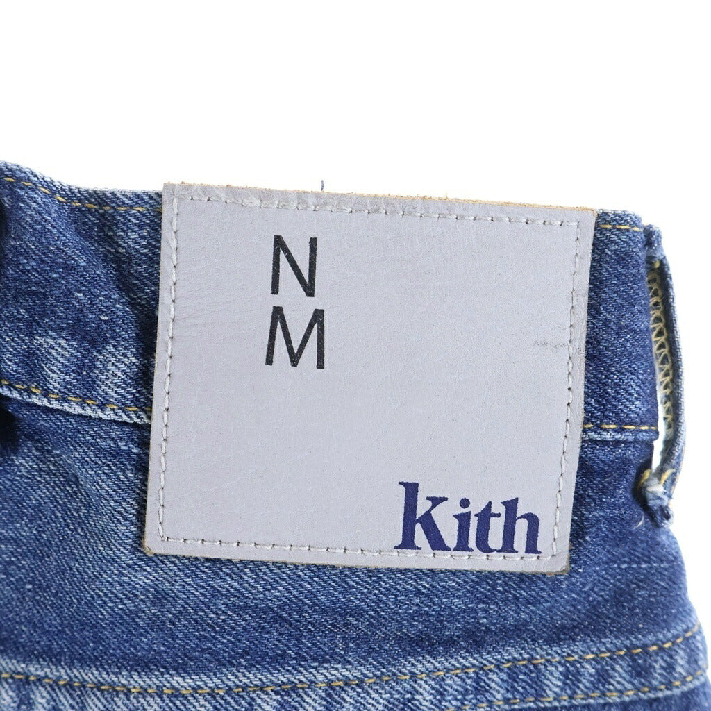 KITH(キス) ×NEW MANUAL LE PAINTER PANTS ニューマニュアル デニムペインターパンツ インディゴ