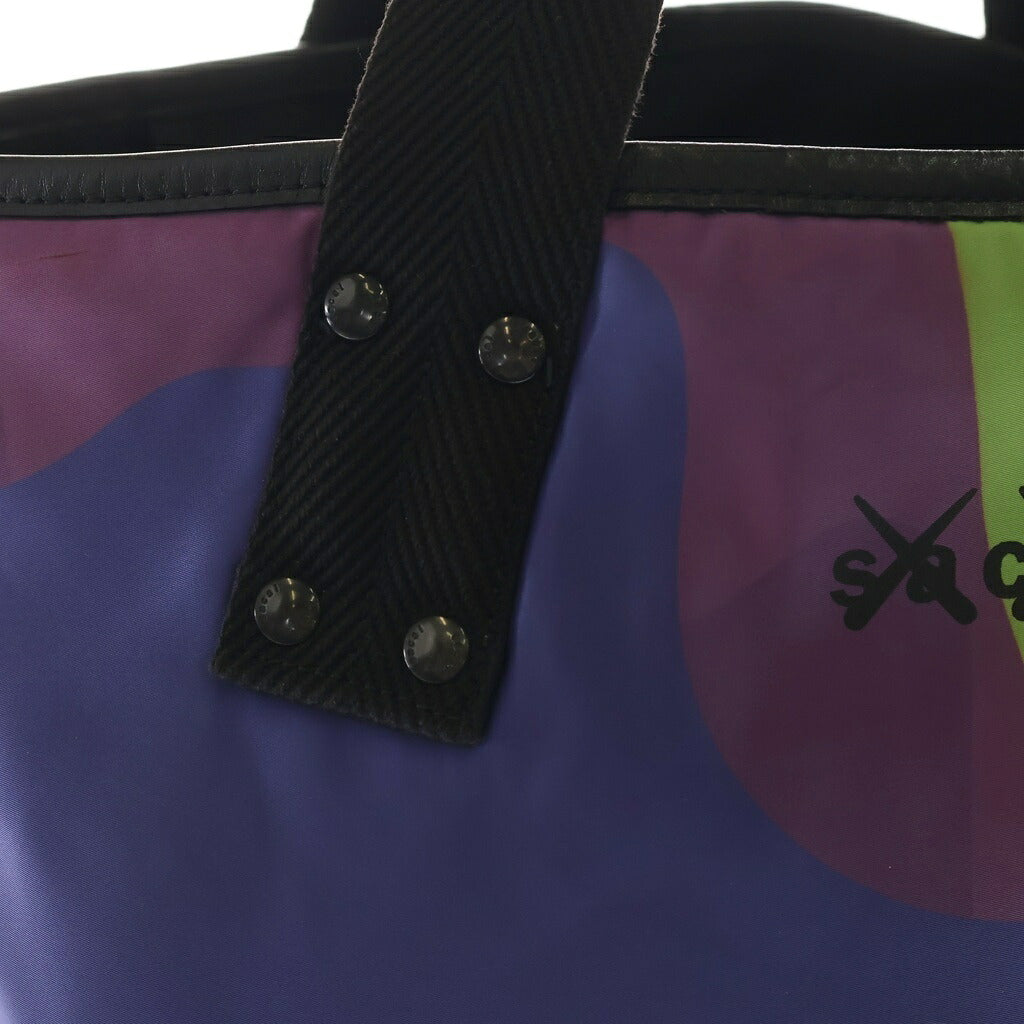 Sacai(サカイ) 21AW ×KAWS TOTE LARGE カウズ カモフラ柄 ラージトートバッグ マルチカラー 21-0254S