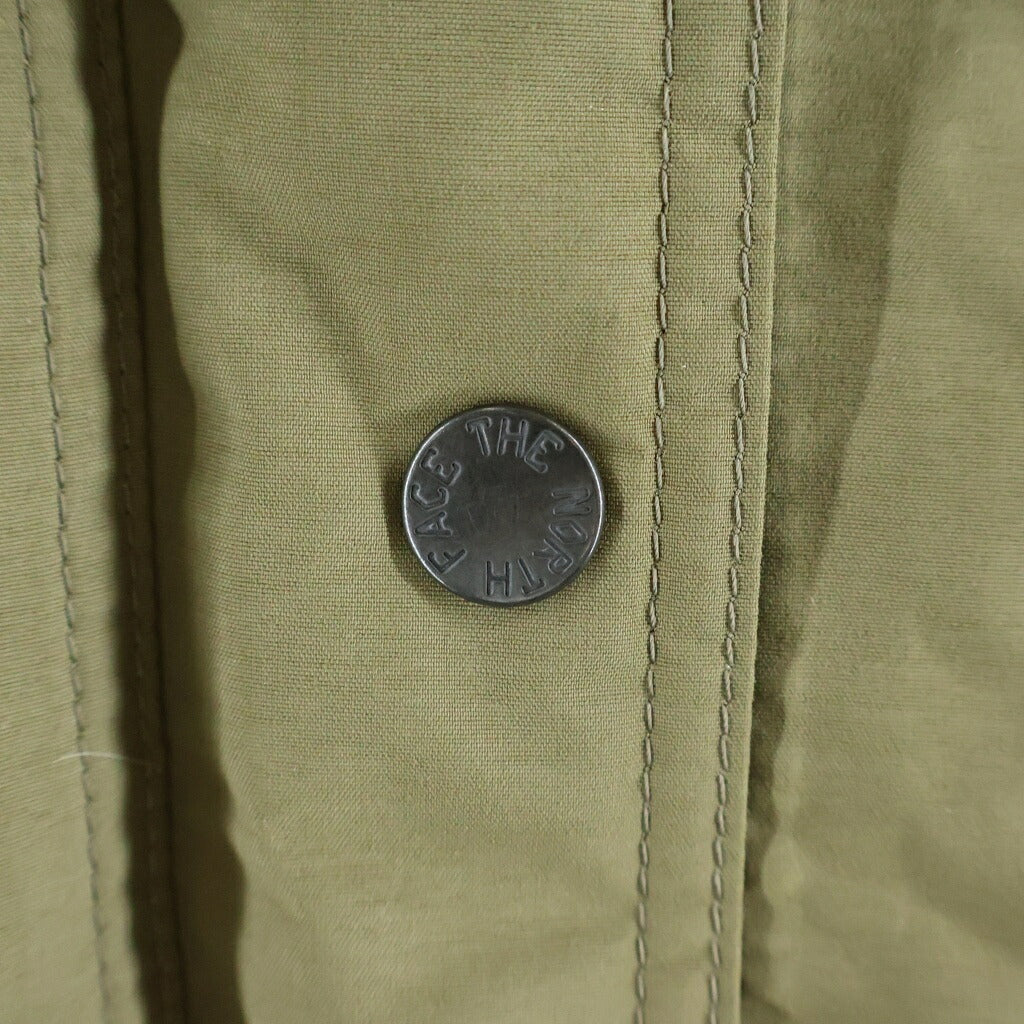THE NORTH FACE(ザノースフェイス) GORE-TEX MOUNTAIN DOWN COAT ゴアテックス ジップアップ フーデッドマウンテンダウンコート ブラック/カーキ NDW91835