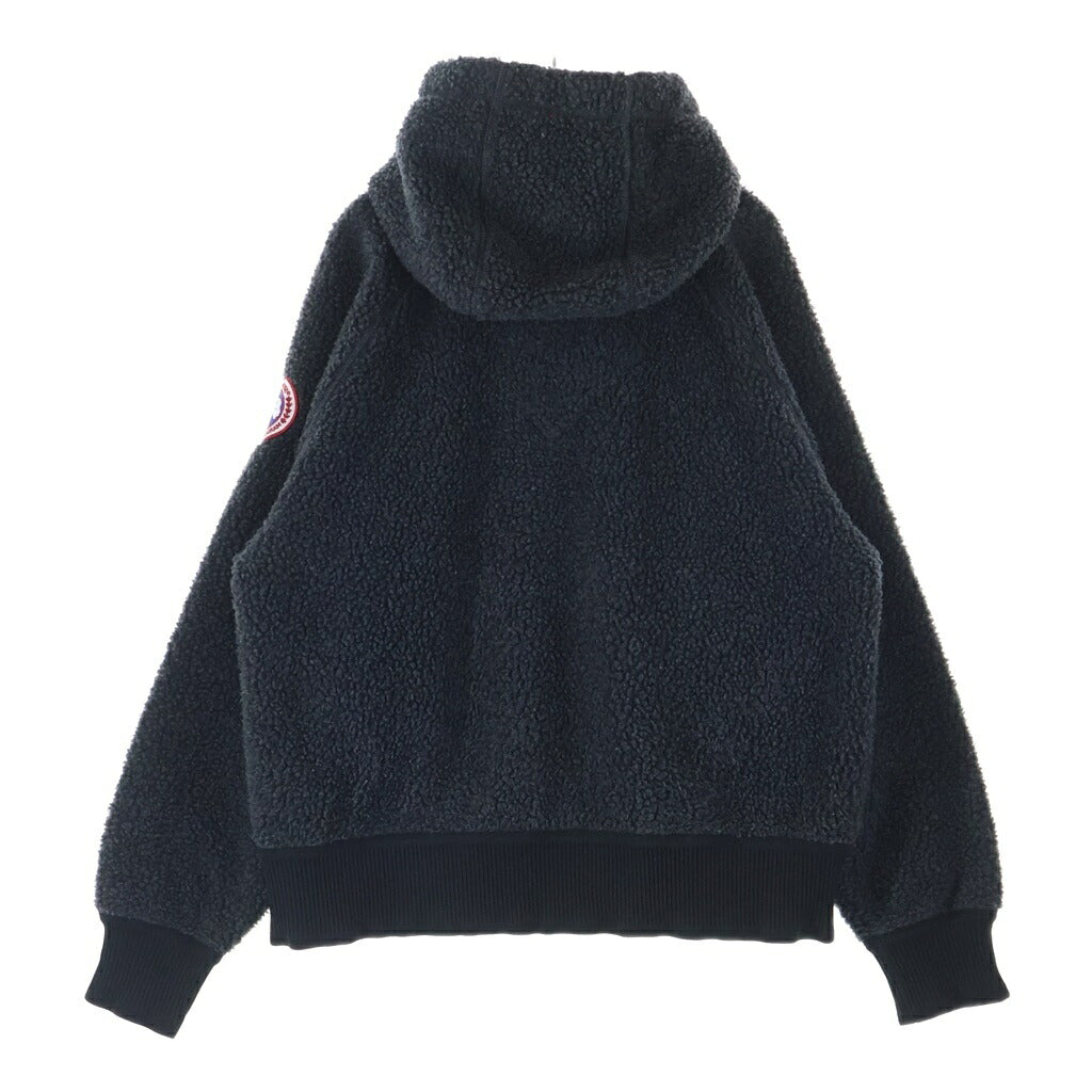 CANADA GOOSE(カナダグース) SIMCOE FLEECE HOODY シムコー ボア ジップアップパーカー フーディー グレー/ブラック 7016W
