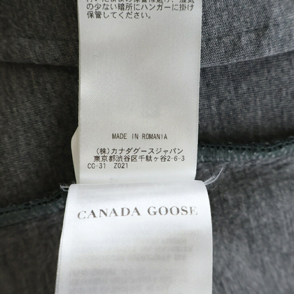 CANADA GOOSE(カナダグース) SIMCOE FLEECE HOODY シムコー ボア ジップアップパーカー フーディー グレー/ブラック 7016W