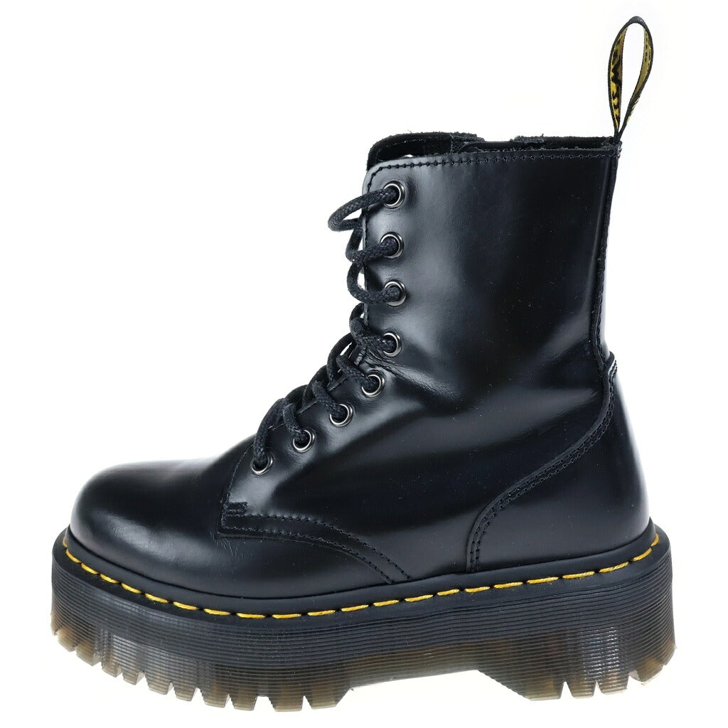 Dr.Martens(ドクターマーチン) JADON 8EYE BOOT ジェイドン レザー 8ホールブーツ ブラック レディース 15265001