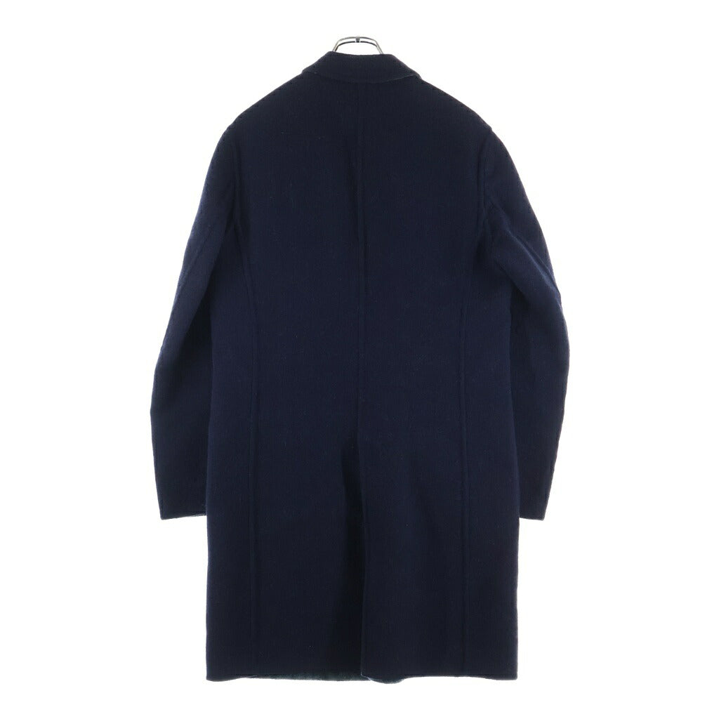 ETRO(エトロ) リバーシブル チェスターコート ネイビー/ブルー 222-1C342-0102