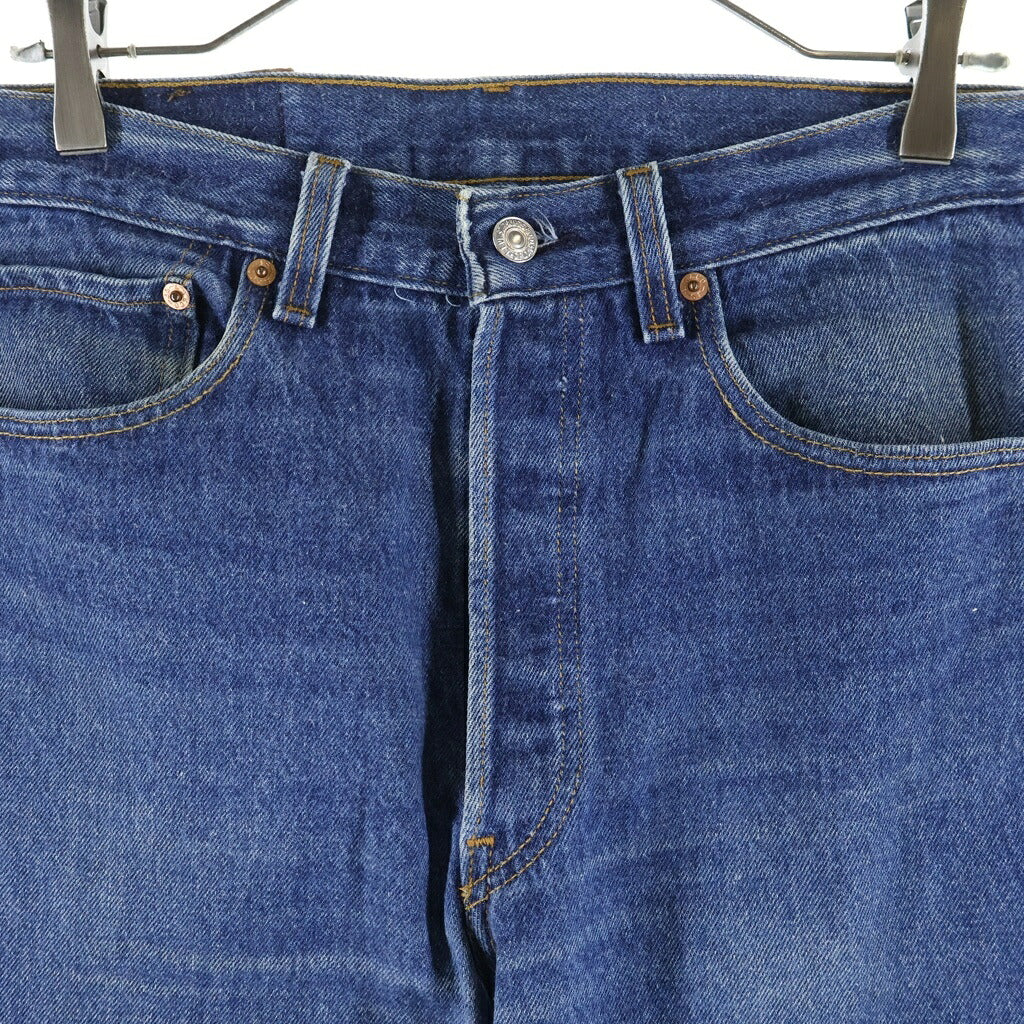 Levi's(リーバイス) 90S VINTAGE 501XX ヴィンテージ USA製 ボタン裏653 スモールE ストレートデニムパンツ インディゴ 501-0000