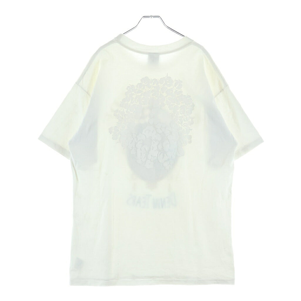 READY MADE(レディメイド) 22SS ×DENIM TEARS COTTON WREATH TEE デニムティアーズ 両面プリントTシャツ 半袖クルーネックカットソー ホワイト RE-DT-WH-00-00-12