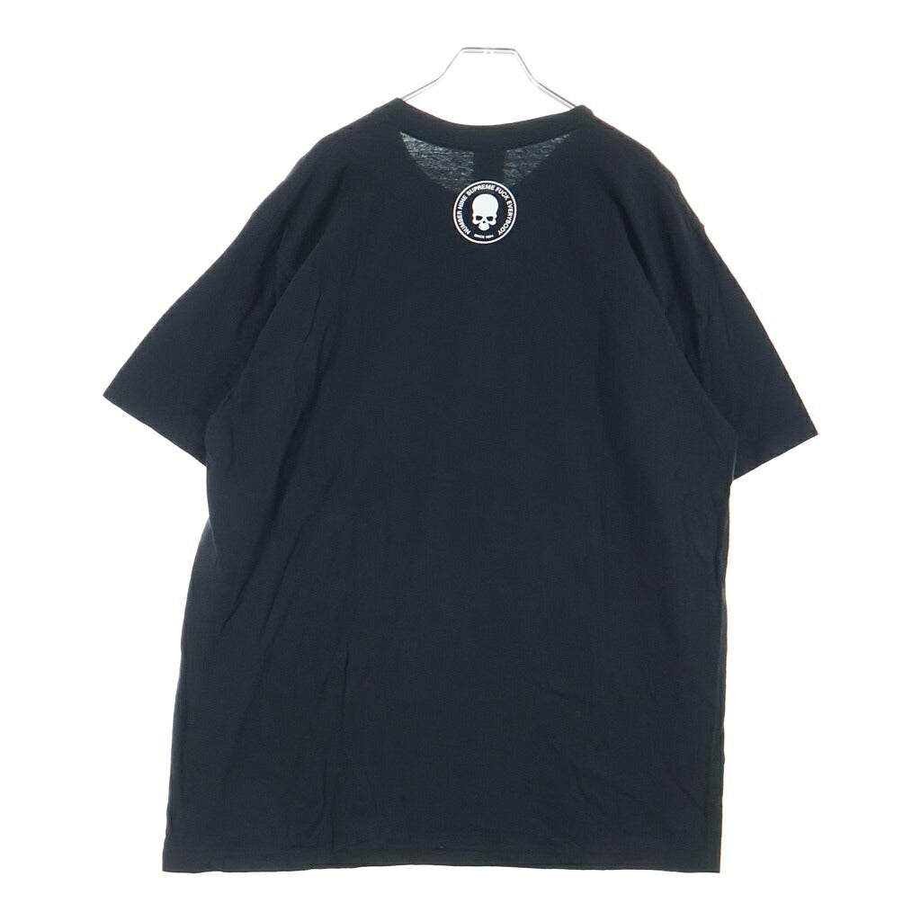 SUPREME(シュプリーム) 25AW ×NUMBER NINE Manson Tee ナンバーナイン マンソン プリントTシャツ 半袖クルーネックカットソー ブラック