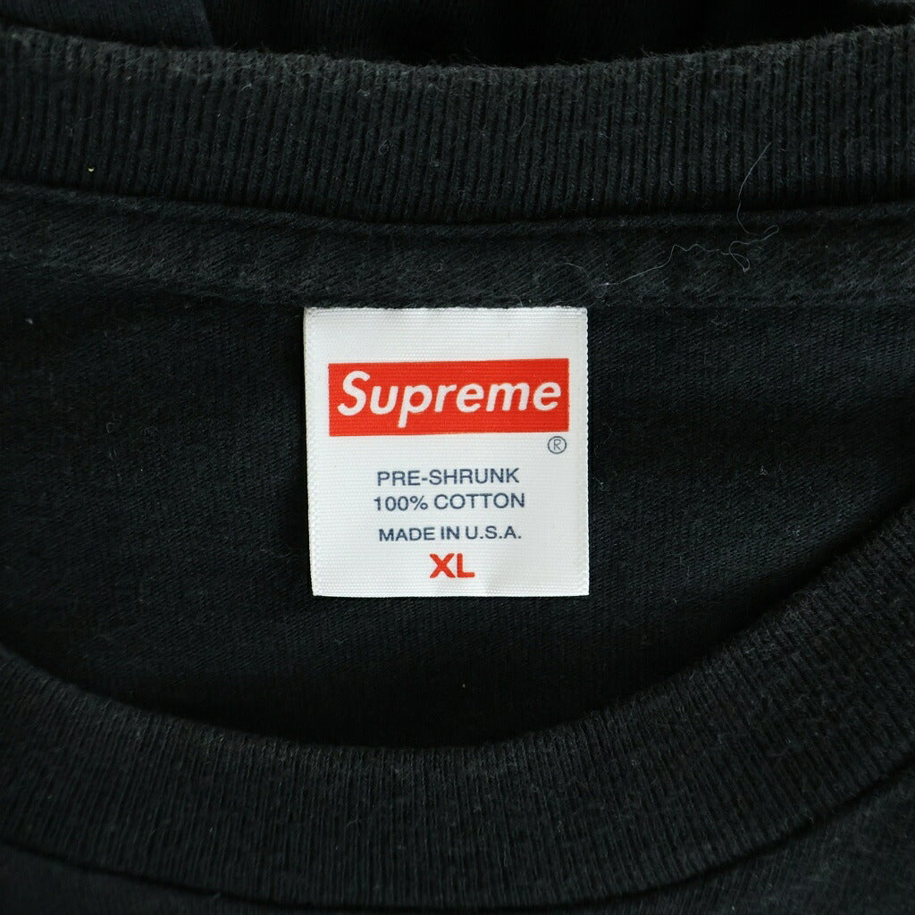 SUPREME(シュプリーム) 17AW ×AKIRA Pill Tee アキラ ピル バックプリントTシャツ 半袖クルーネックカットソー ブラック