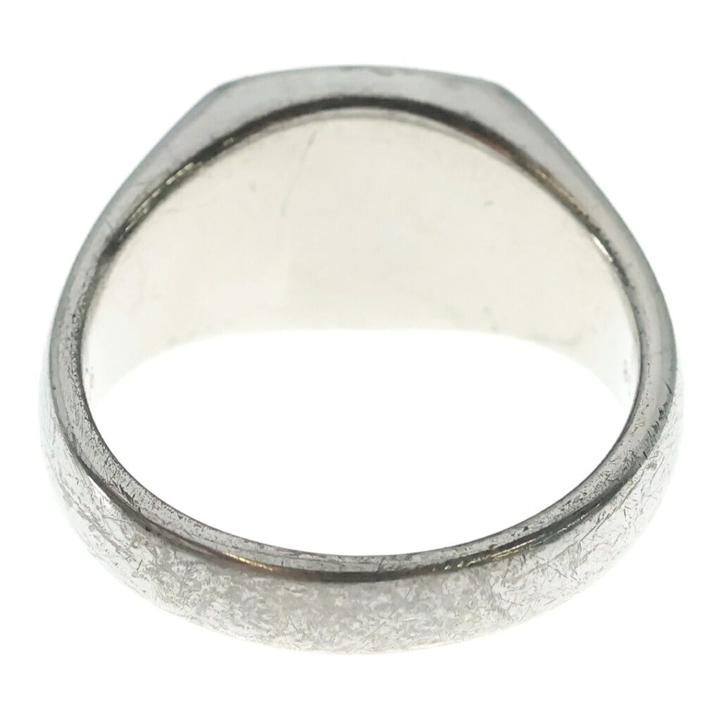TOMWOOD(トムウッド) KAY RING POLISHED ONYX ケイ リング ポリッシュ オニキス シグネットリング 指輪 シルバー/ブラック 101276