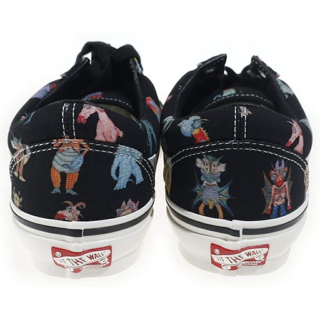 VANS(ヴァンズ) 25AW ×UNDERCOVER アンダーカバー オールドスクール ローカットスニーカー ブラック US9.5/27.5cm UC2E9F02