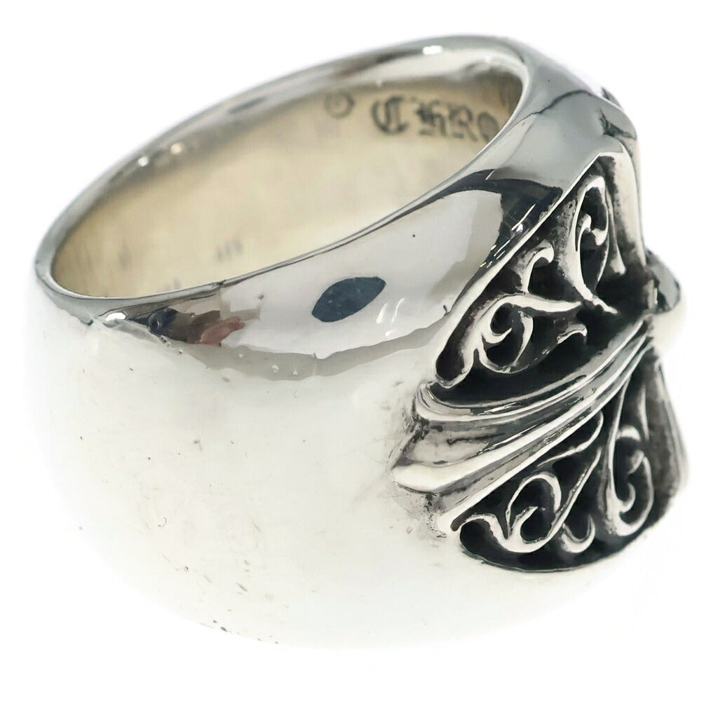 CHROME HEARTS(クロムハーツ) CLASSIC OVAL クラシックオーバルクロス リング シルバー BCA340