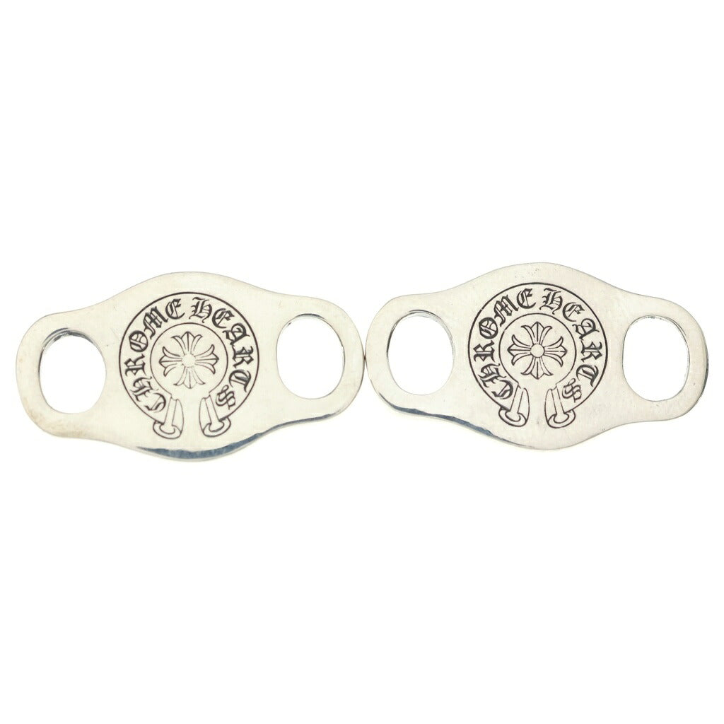 CHROME HEARTS(クロムハーツ) SHOELACE SET V1 シューレース デュブレ 2個セット シルバー BCA313