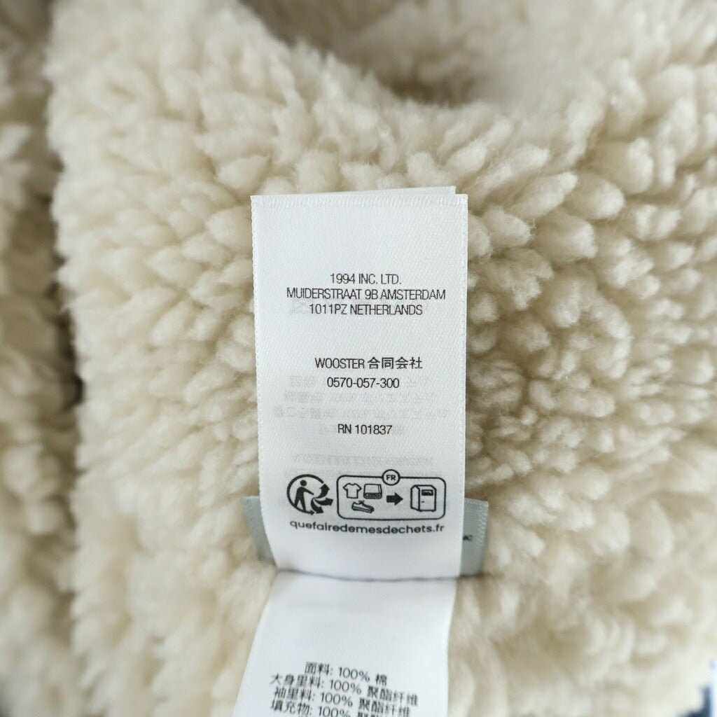 SUPREME(シュプリーム) 25AW Faux Shearling Lined Bomber Jacket Navy フェイクシアリング ラインド ボンバー ジャケット ネイビー