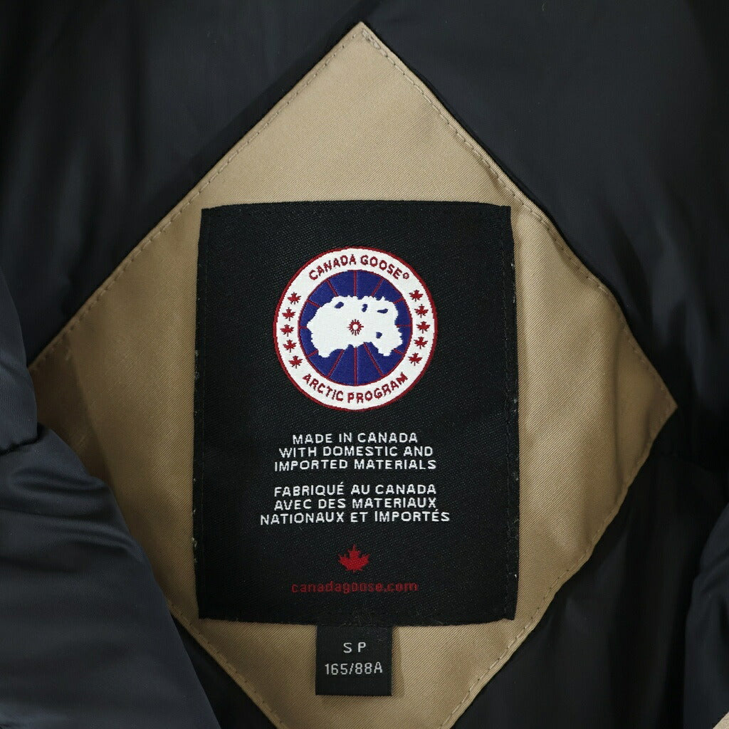 CANADA GOOSE(カナダグース) LABRADOR BOMBER ラブラドール ボンバー ファーフーデッド ダウンジャケット ベージュ レディース 7967JL