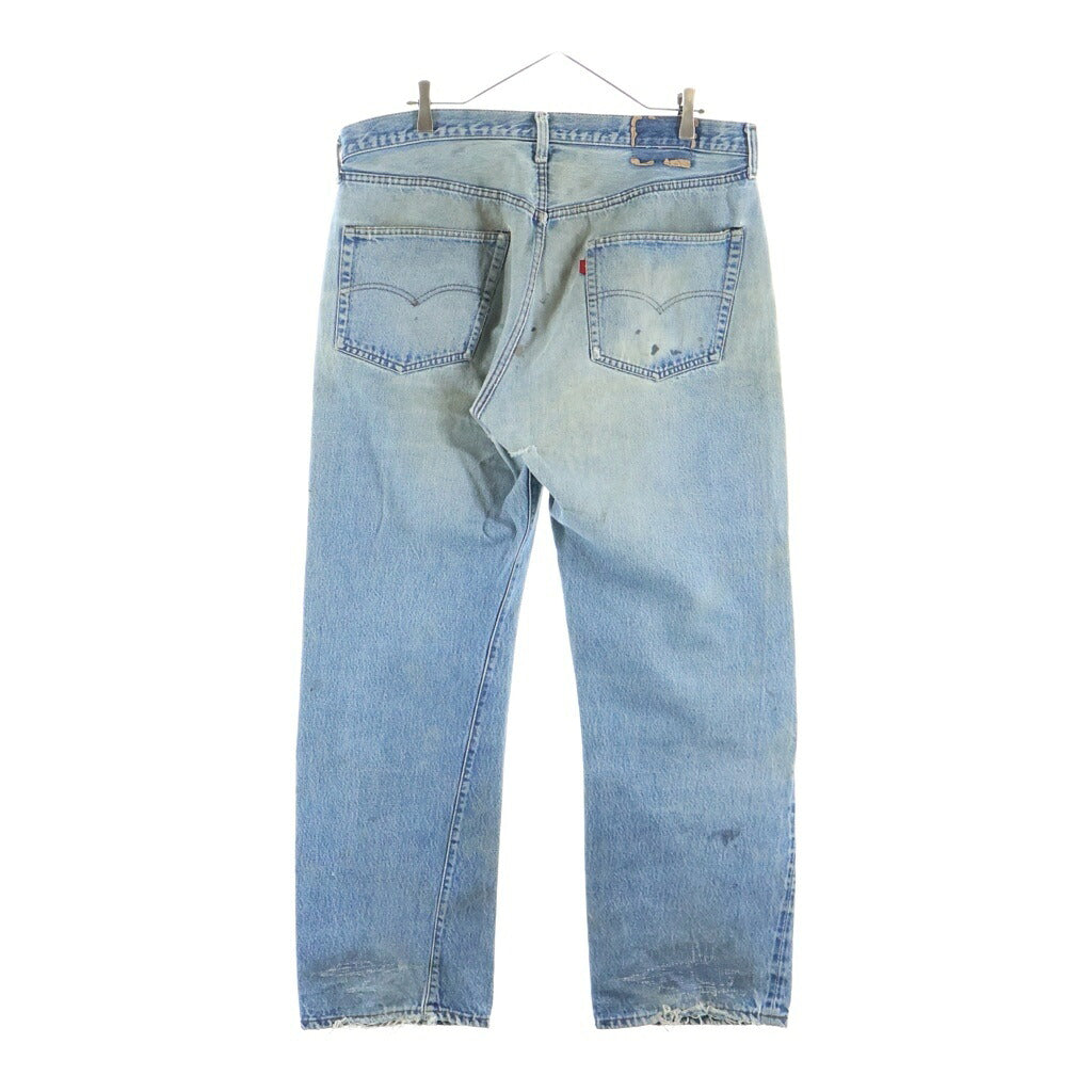 Levi's(リーバイス) 80S VINTAGE 501 ヴィンテージ ボタン裏555 バレンシア工場 ボタンフライ ストレートデニムパンツ インディゴ