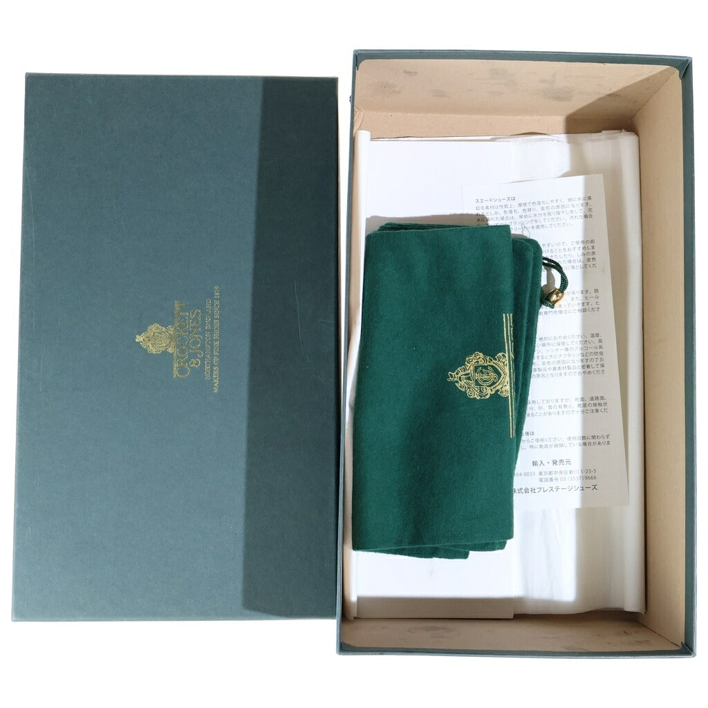 Crockett&Jones(クロケットアンドジョーンズ) NORWICH ノーリッチ 外羽根 ストレートチップ レザー ドレスシューズ ブラック 25140A