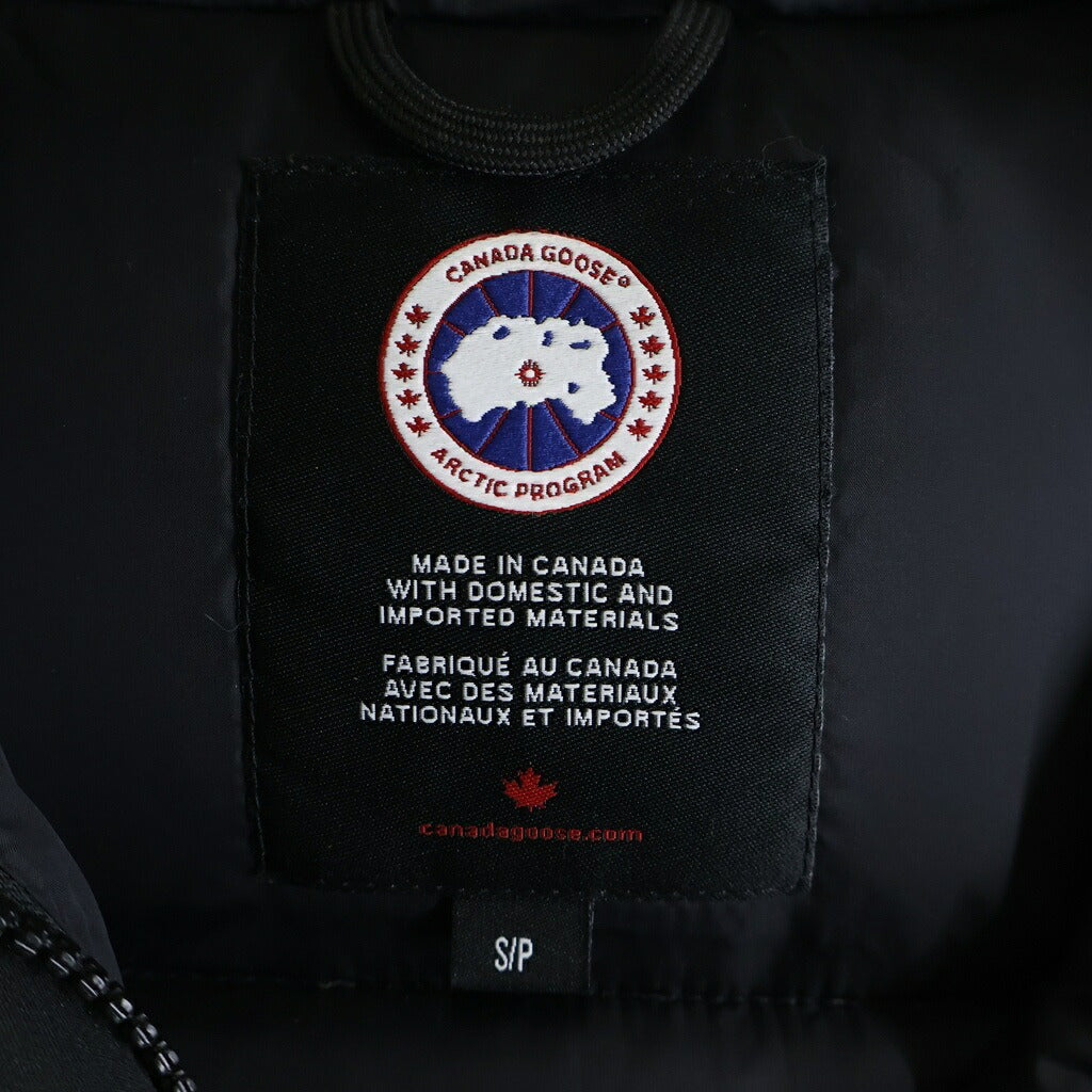 CANADA GOOSE(カナダグース) FREESTYLE VEST ロゴパッチ フリースタイル ダウンベスト ブラック レディース 2832L