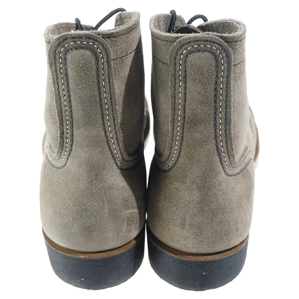 RED WING(レッド ウイング) 8087 IRON RANGER アイアンレンジャー レースアップ スエードレザーブーツ ブラウン