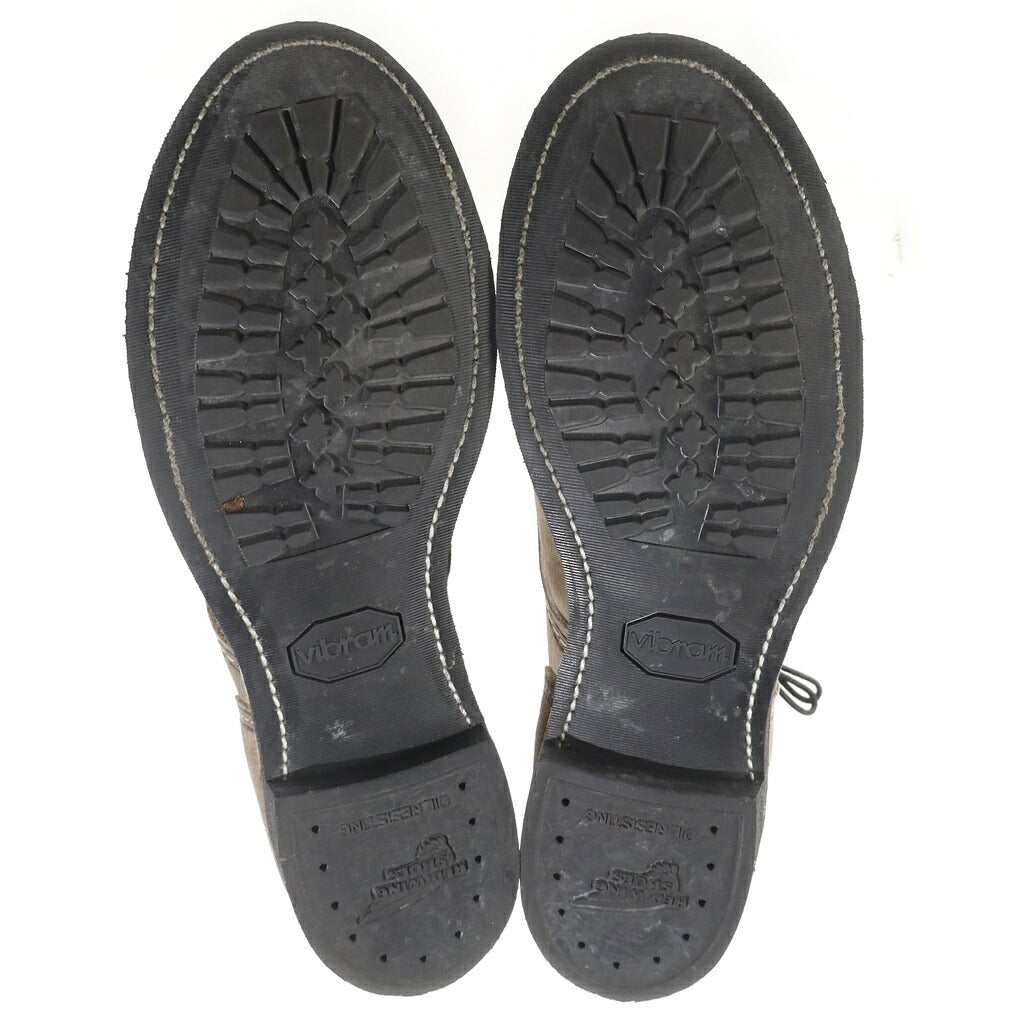 RED WING(レッド ウイング) 8087 IRON RANGER アイアンレンジャー レースアップ スエードレザーブーツ ブラウン