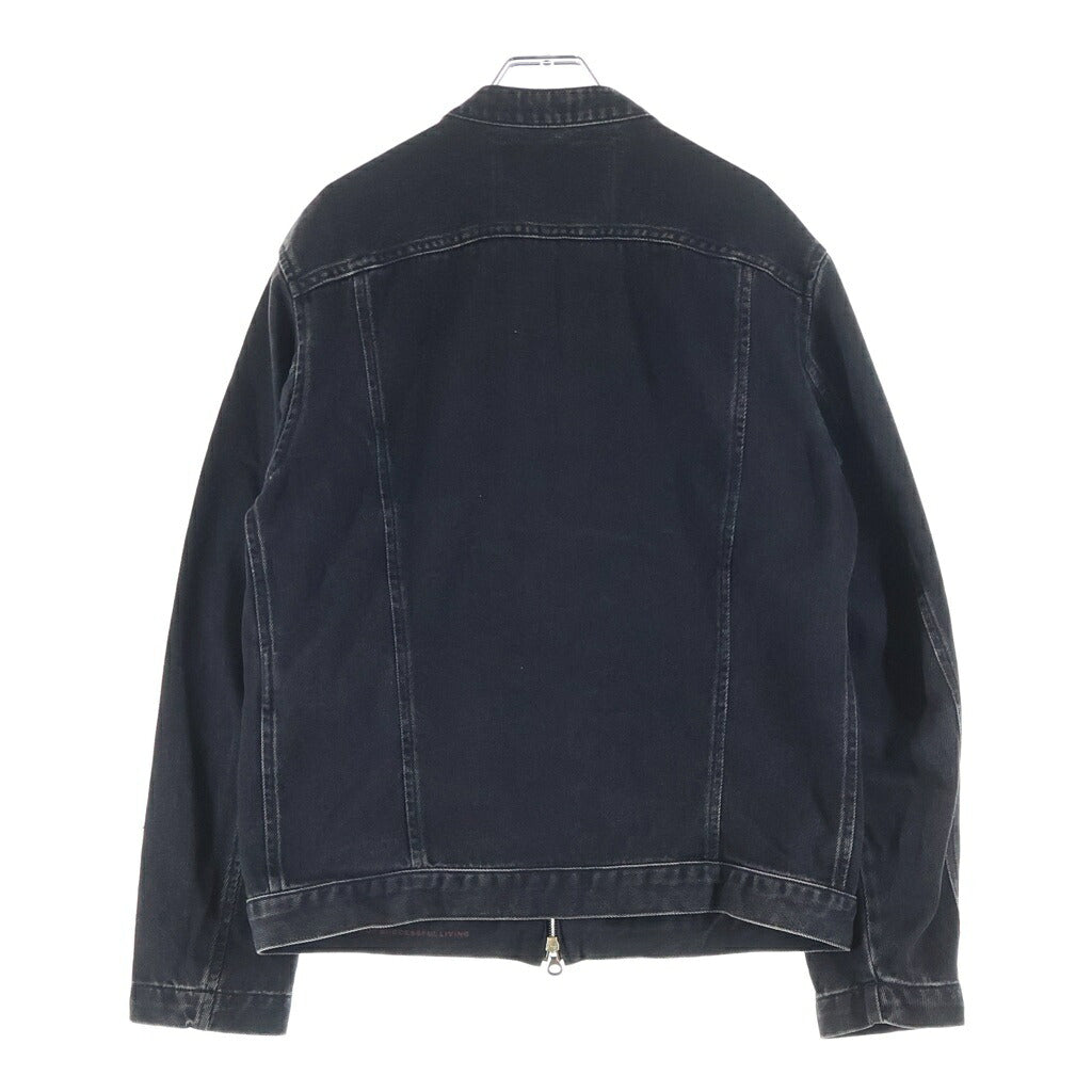 DIESEL(ディーゼル) D-GLORY グローリー ジップアップ デニムジャケット ブラック A11574