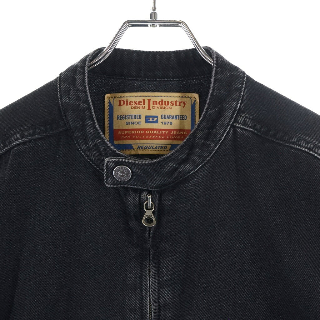 DIESEL(ディーゼル) D-GLORY グローリー ジップアップ デニムジャケット ブラック A11574